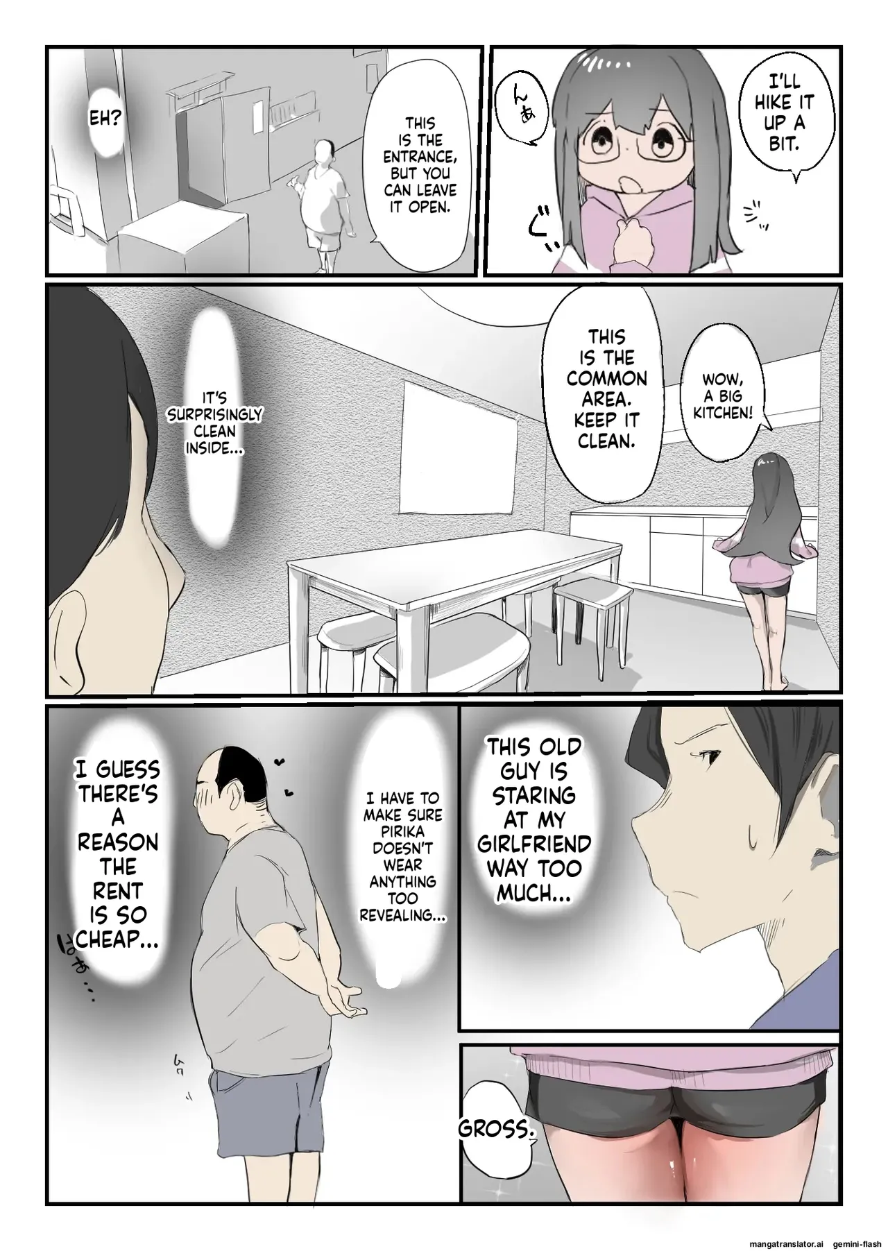 Yasui Share House de Kanojo ga Nerawareru Hanashi page 5 full