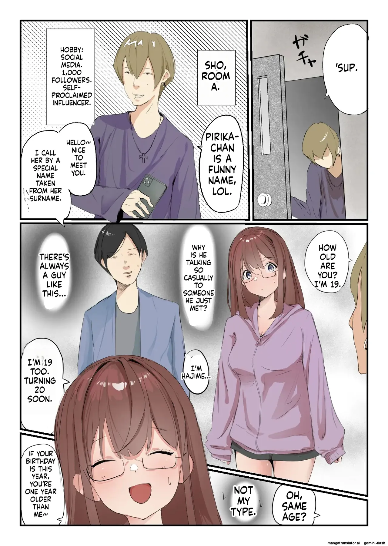 Yasui Share House de Kanojo ga Nerawareru Hanashi page 7 full