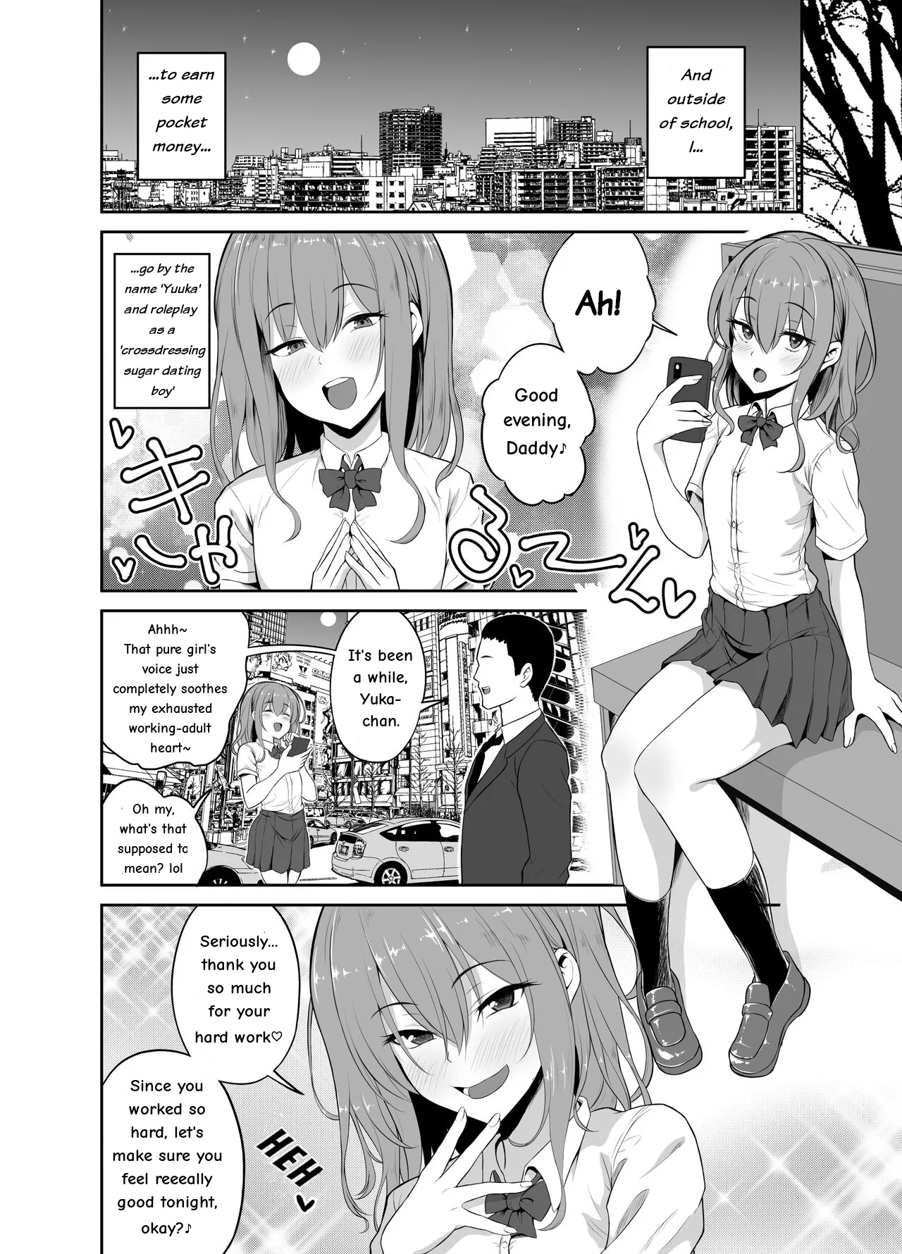 Papa Katsu de Onnanoko ♂ ni Natchatta?! page 4 full