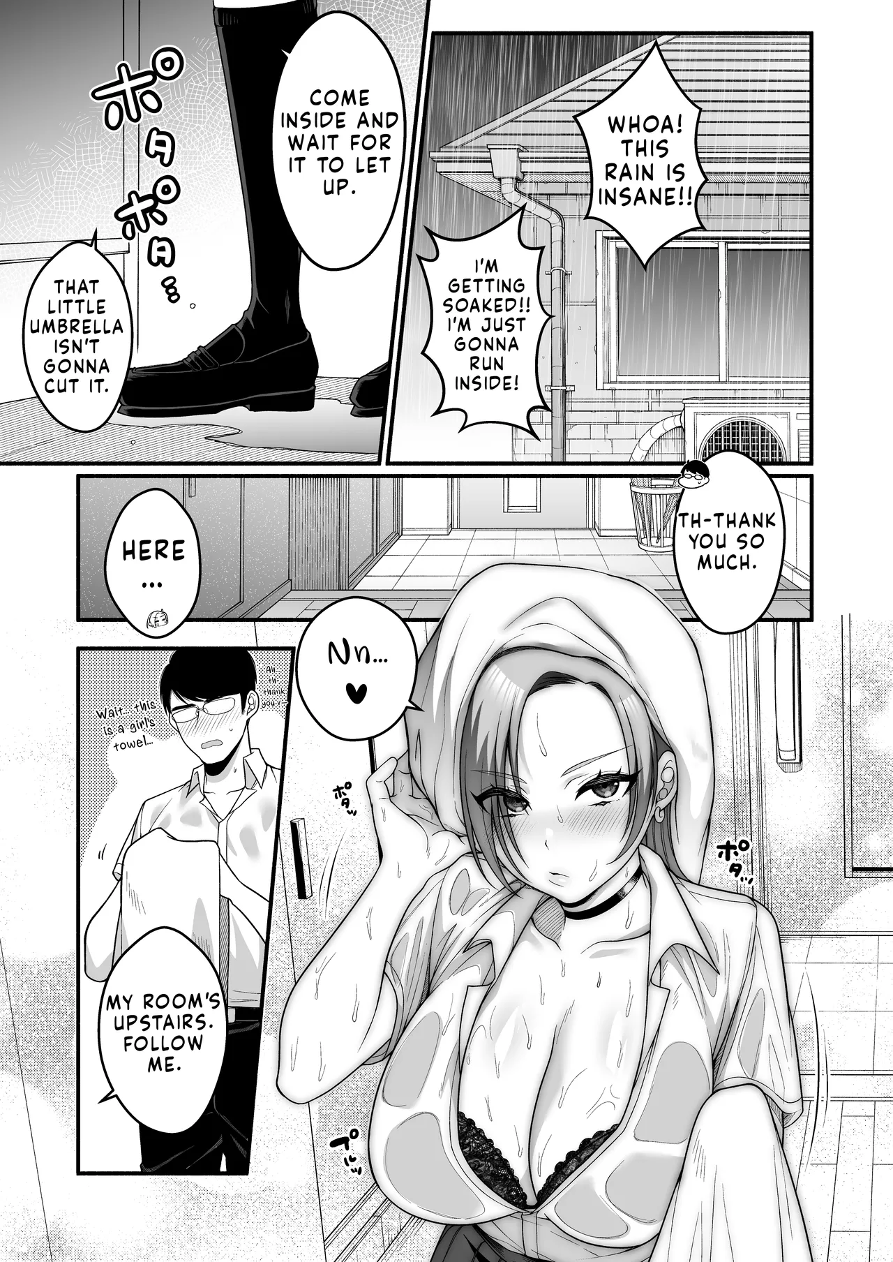 Otaku-kun ni mo Yarasete kureru Yowayowa Chikubi no Kyonyuu Gal Sudou-san page 9 full