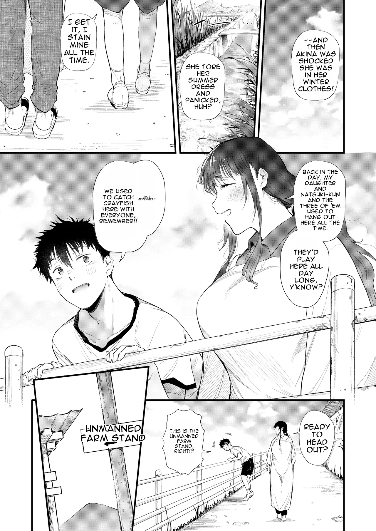 Boku no Seishun wa Inaka no Okaa-san Datta Ni | My Sexual Youth Was the Country Mother, Part 2 page 6 full