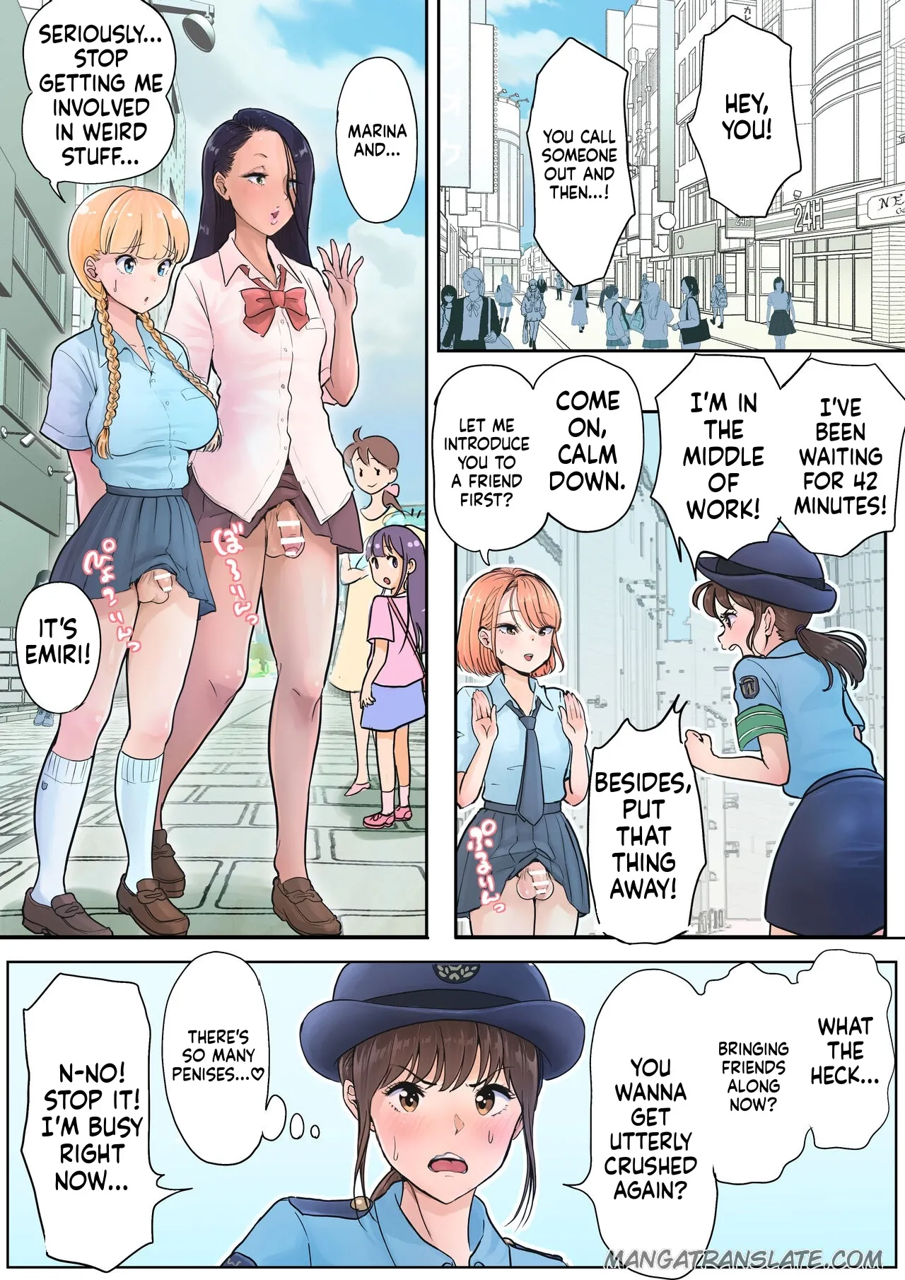 Futanari x Onna Futanari Roadshow 2 page 2 full