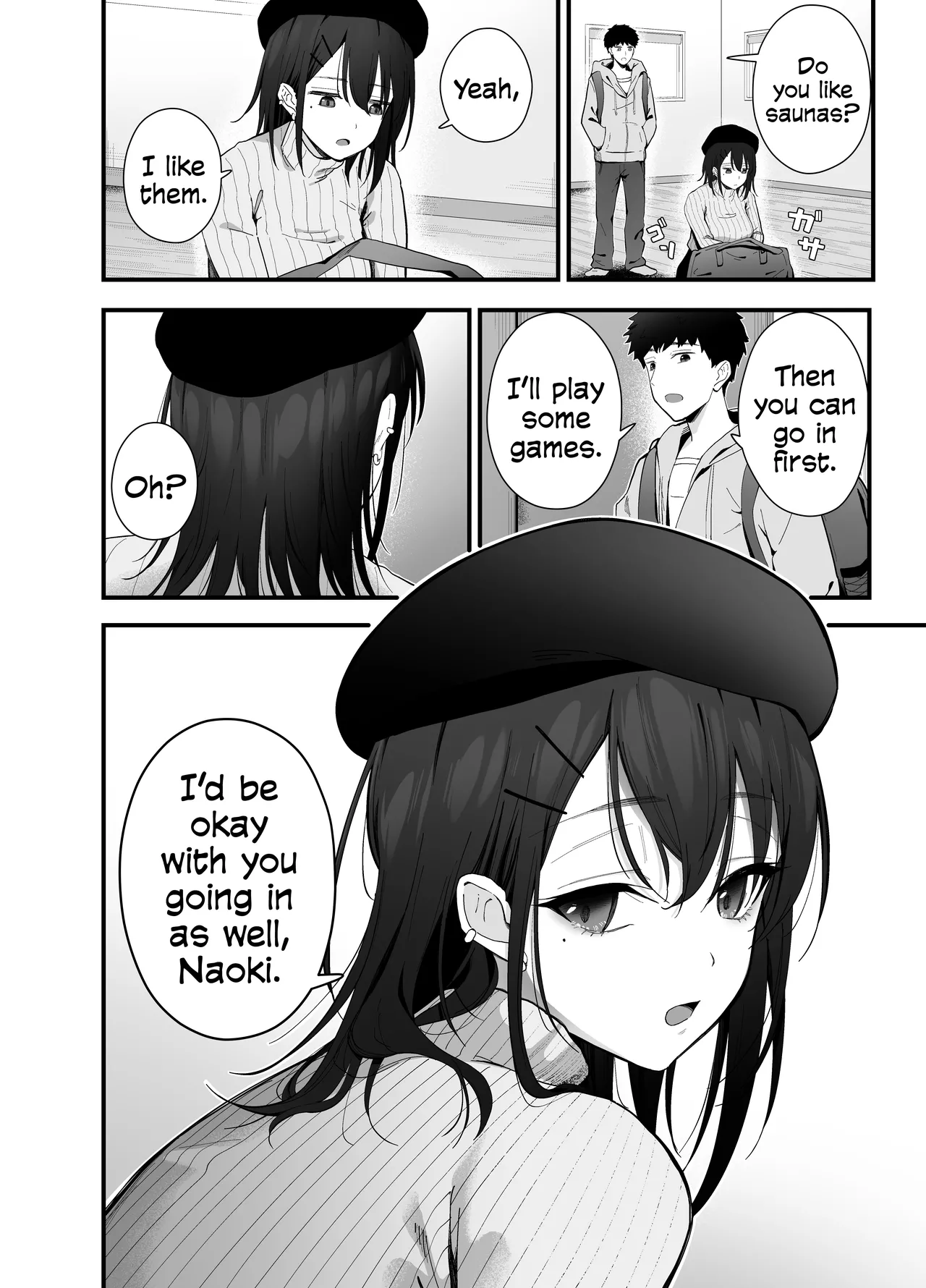 Before I Had Noticed, I Was In A Sauna With The Quiet Girl | Mukuchi na Ano Ko to Kizuitara Sauna de... page 6 full