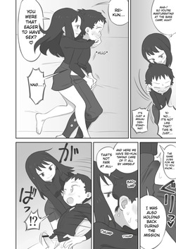 [Kinni] Futanari Shujinkou-chan ga Teru Senpai o Horu Manga 3 | A Manga Where Futanari Akari-chan Tops Rei-Senpai 3 (Pokémon Legends: Arceus) [English] — page 19