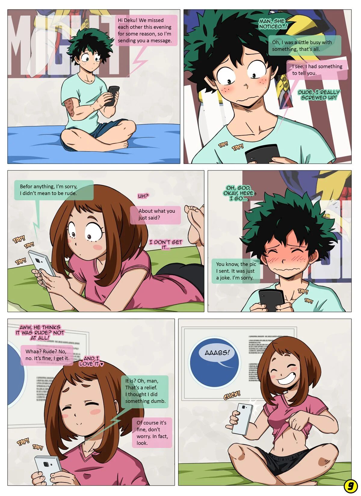 i see you my hero acadamia page 10 full
