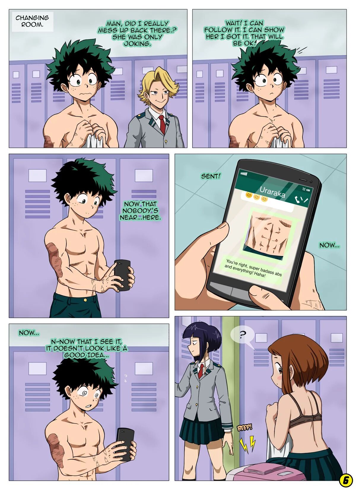 i see you my hero acadamia page 7 full