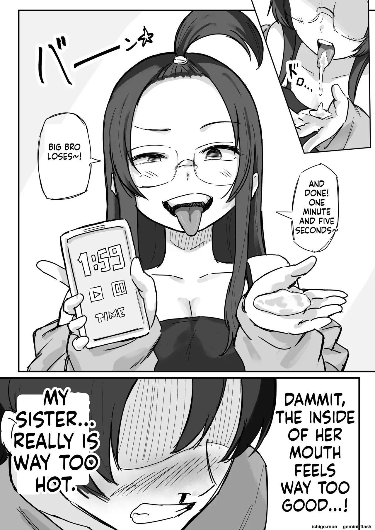 Kareshi Mochi de Namaiki na Imouto to Sex no Renshuu suru Houhou | How to Practice Sex with My Bratty Younger Sister Who Has a Boyfriend page 5 full