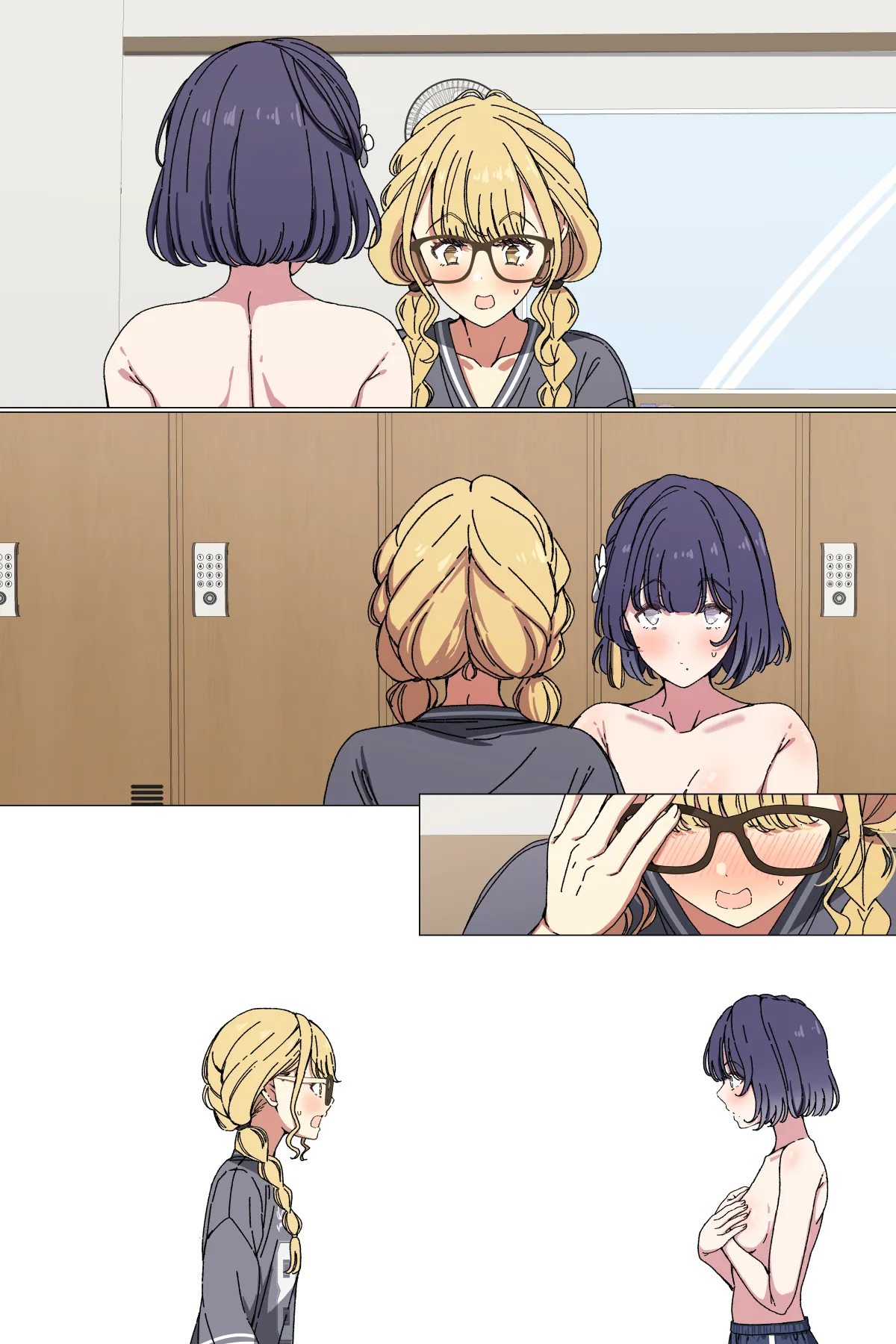 Misuzu and Kotone Make Up page 8 full