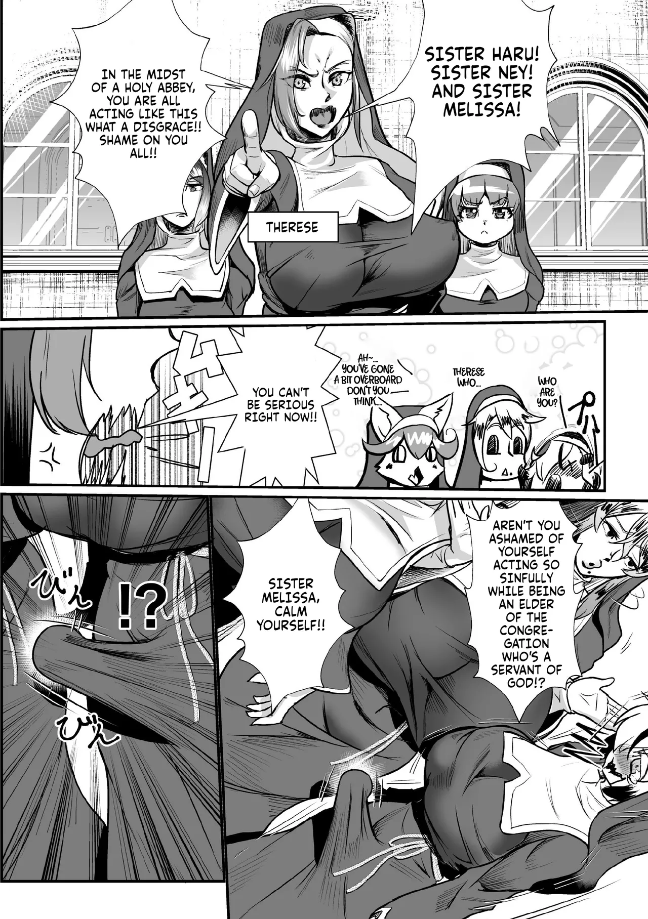 Personality Excretion Monastery Ch.1 page 8 full