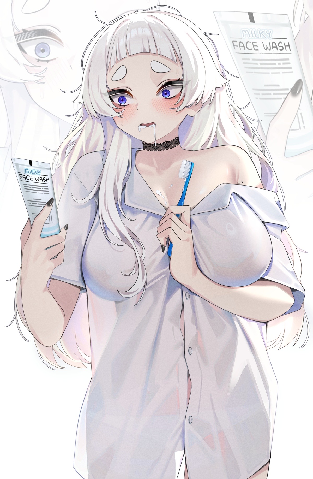 Wakamepiza fanbox page 6 full