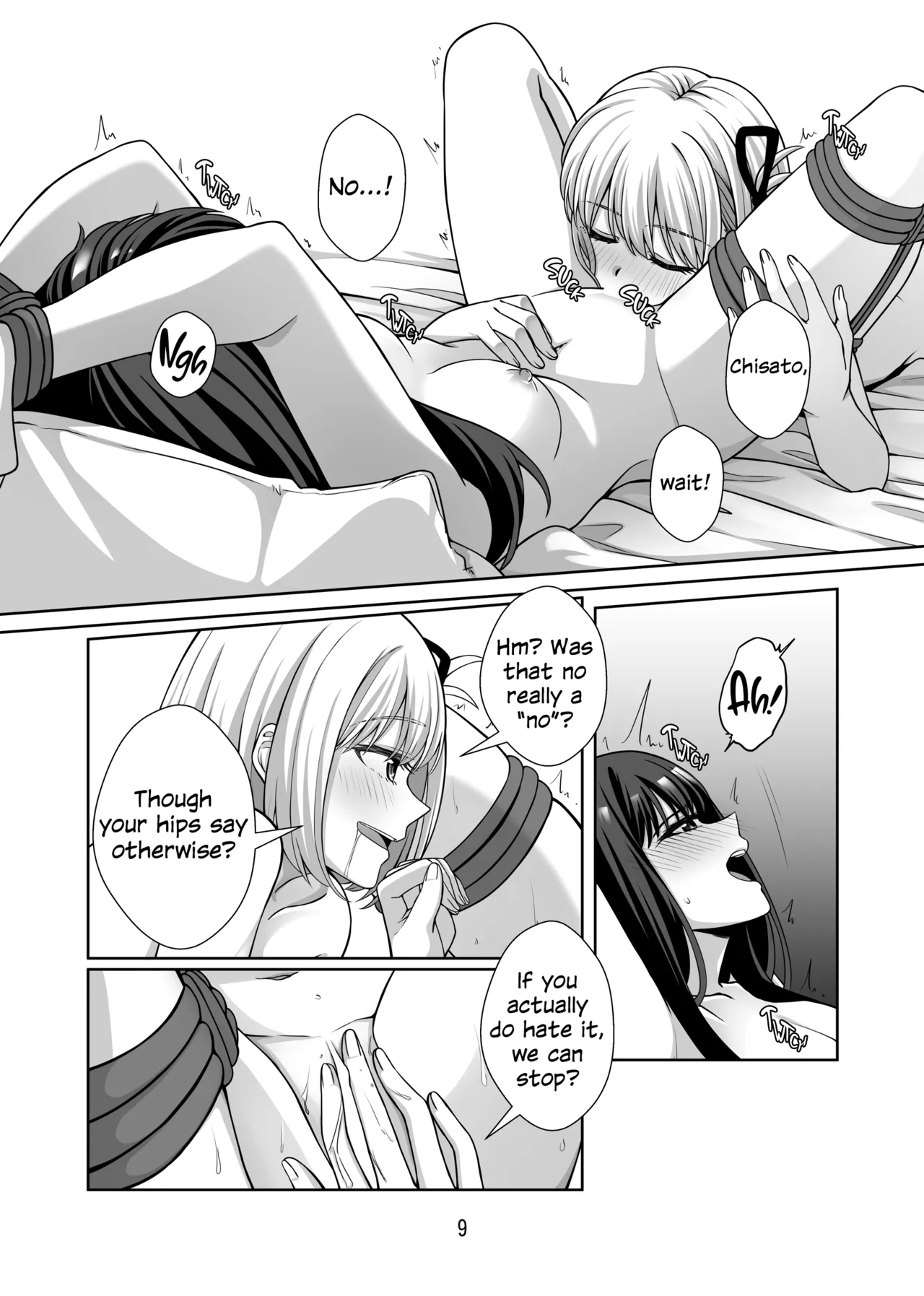 Shibari Play o Yaritaitte Itta no Omae darou! | You're the One Who Said You Wanted to Try Rope Play! page 10 full