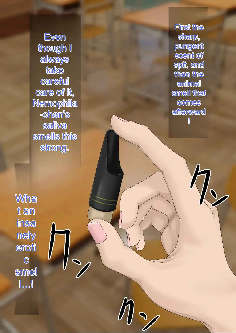 Getting relentlessly teased with her mouth by Nemophila, the wolf girl high schooler!! page 5 full