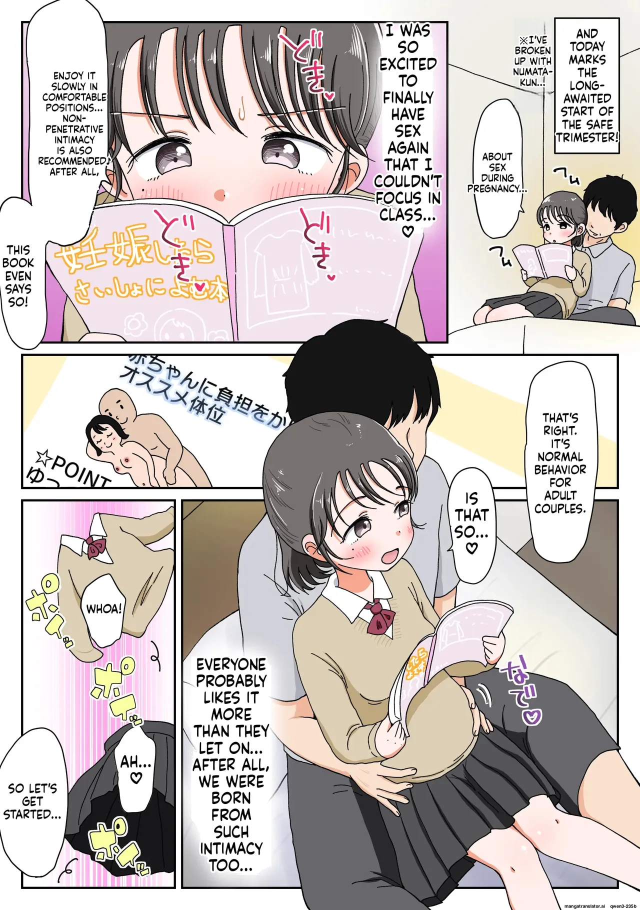 Oyako Honmono Seikyouiku 5 Haran demo nao-chū dashi motomeru dosukebe bishōjo ninpu page 3 full