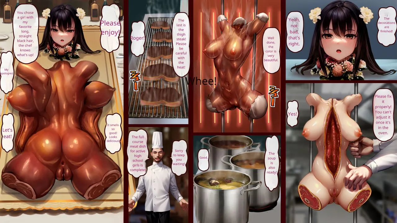 Girls' Meat Shop page 6 full