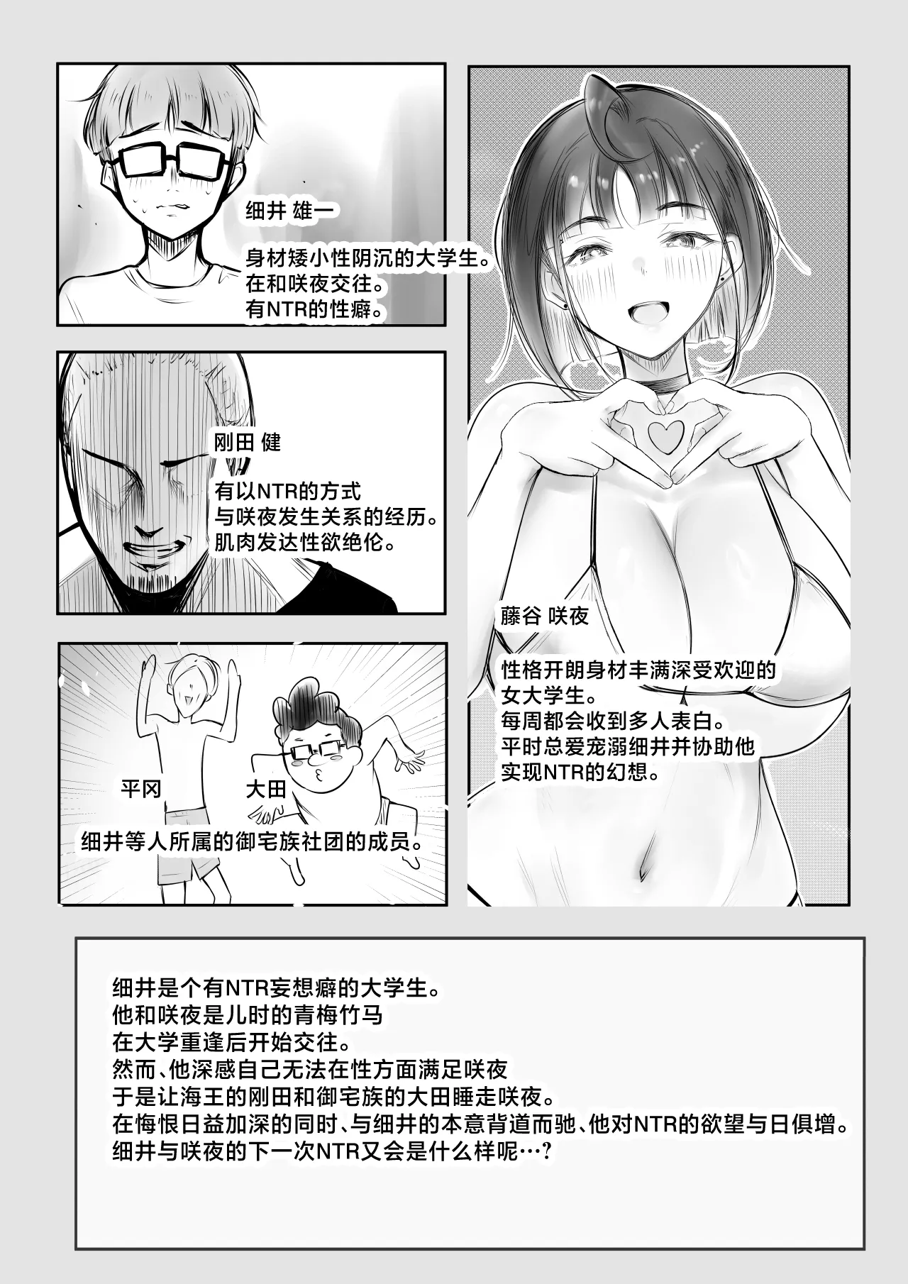 Hosoi-kun no Kanojo, Netorase OK datte yo 3 page 2 full