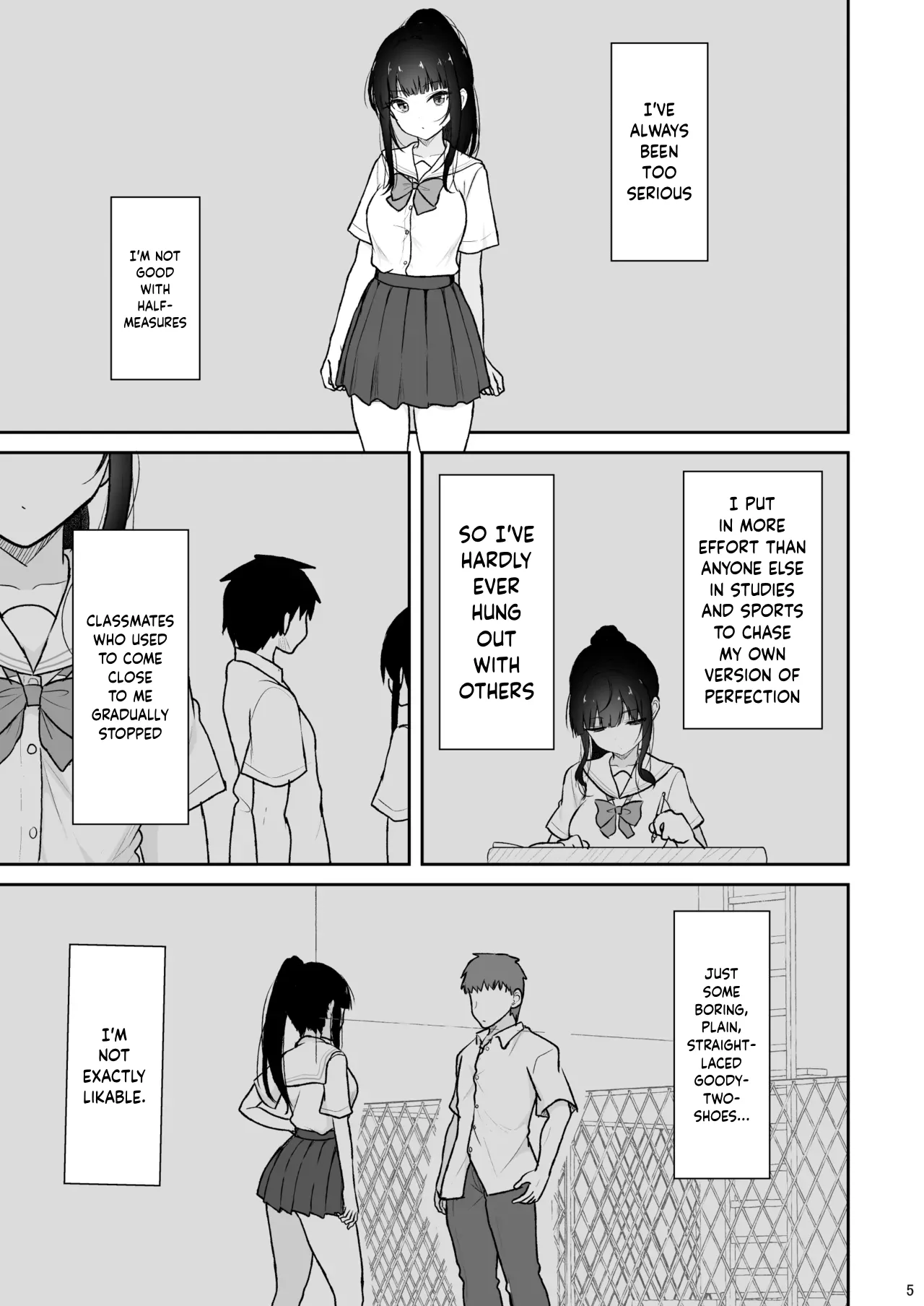 Majime na Doukyuusei ga Love Love Namahame Sex o suru made page 4 full
