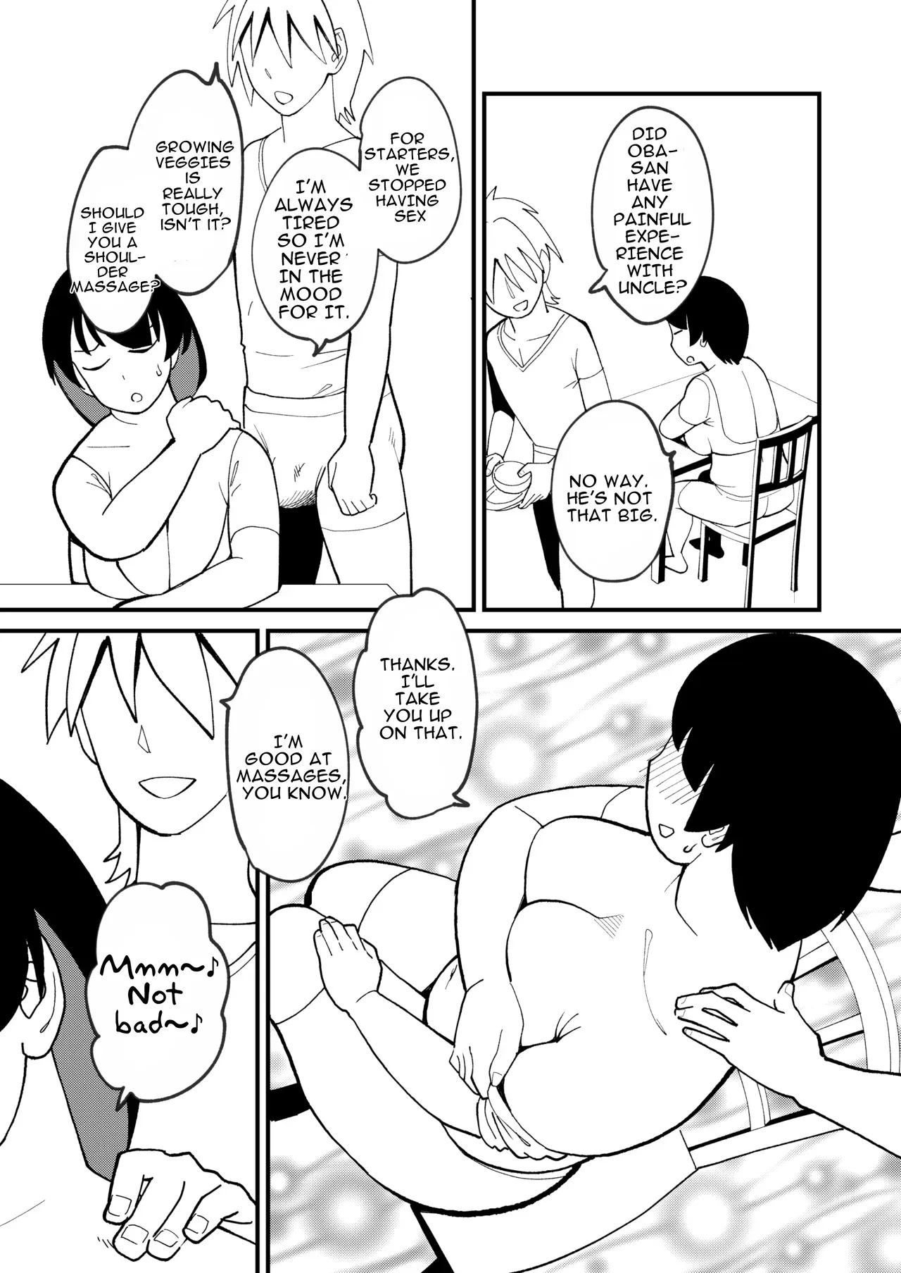 30-page-go ni Sounyuu sareru Yokkyuufuman Pocchari Oba-san page 5 full