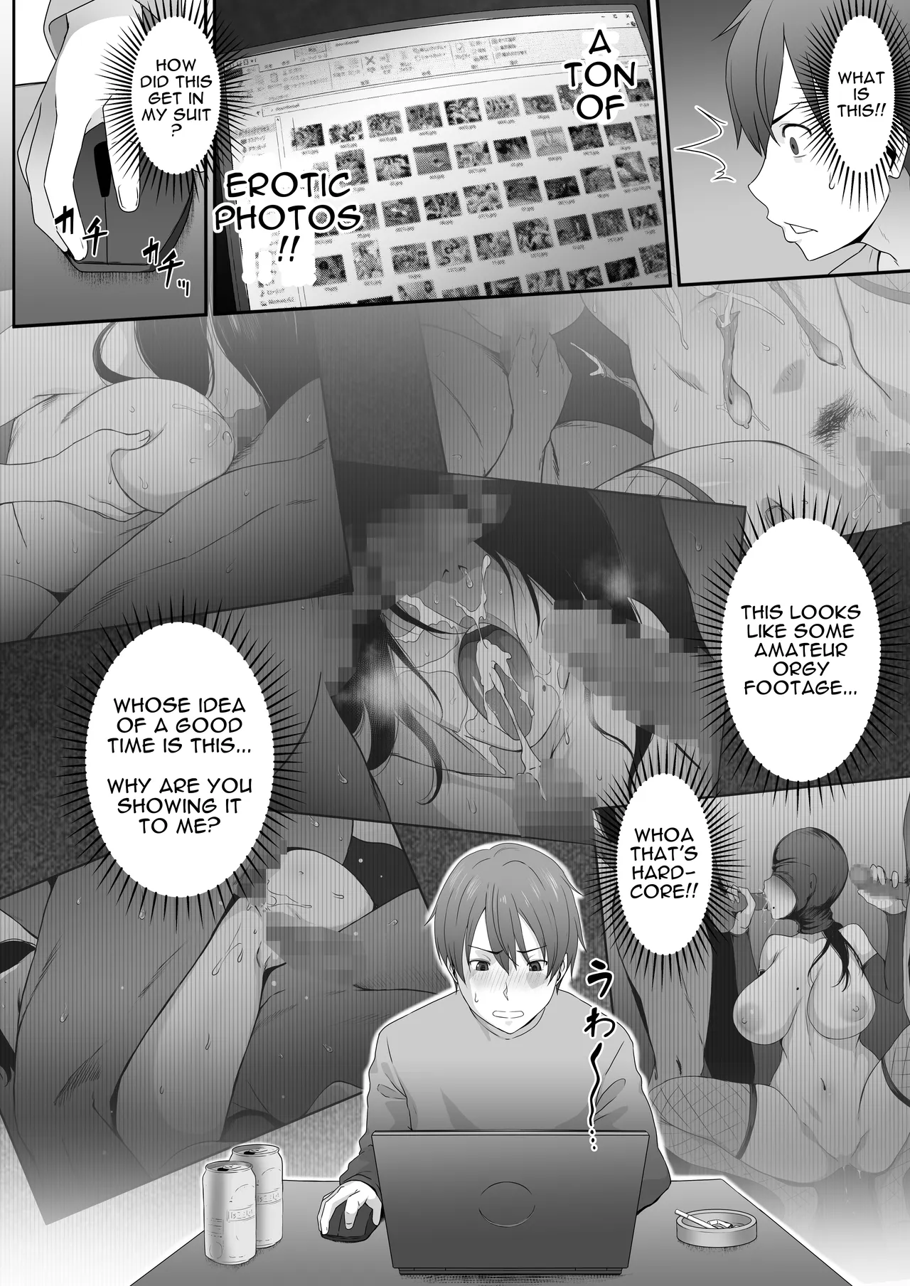 i Perverted Woman - Takahashi, a Modest, Busty Accountant, Made Me Develop a Masochist Habit... page 9 full