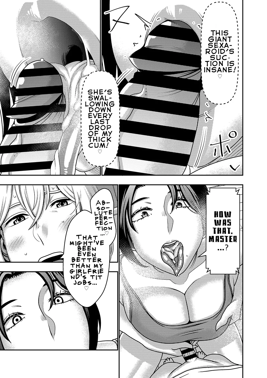 Furyouhin Sexaroid ga Ero Sugiru node Henpin o Kangaeteiru 2 | This Defective Sexaroid is TOO LEWD, so I'm thinking of returning it! 2 page 4 full