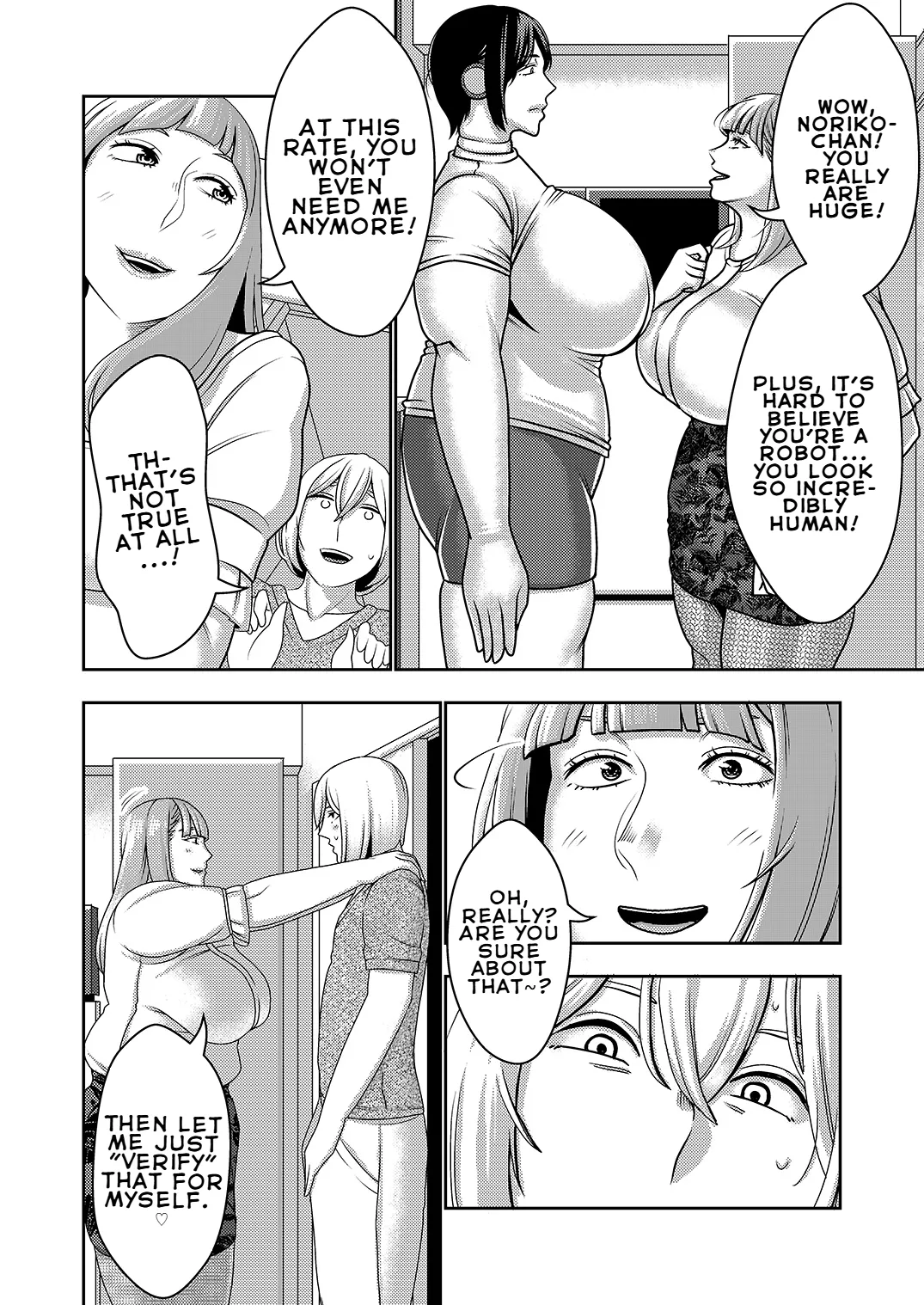 Furyouhin Sexaroid ga Ero Sugiru node Henpin o Kangaeteiru 2 | This Defective Sexaroid is TOO LEWD, so I'm thinking of returning it! 2 page 7 full