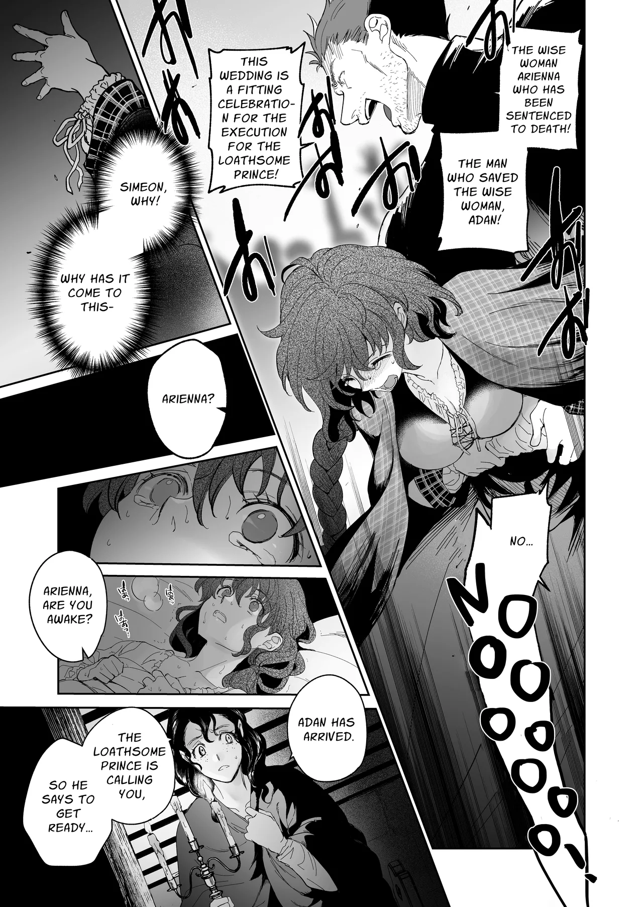 Shikei Senkoku Sareta Kenjo ga Kiraware Ouji ni Dekiai Sarete, Shiawase ni Naru made no Monogatari Kouhen | The Condemned Wise Woman and The Loathsome Prince Who Adores Her 3 page 9 full