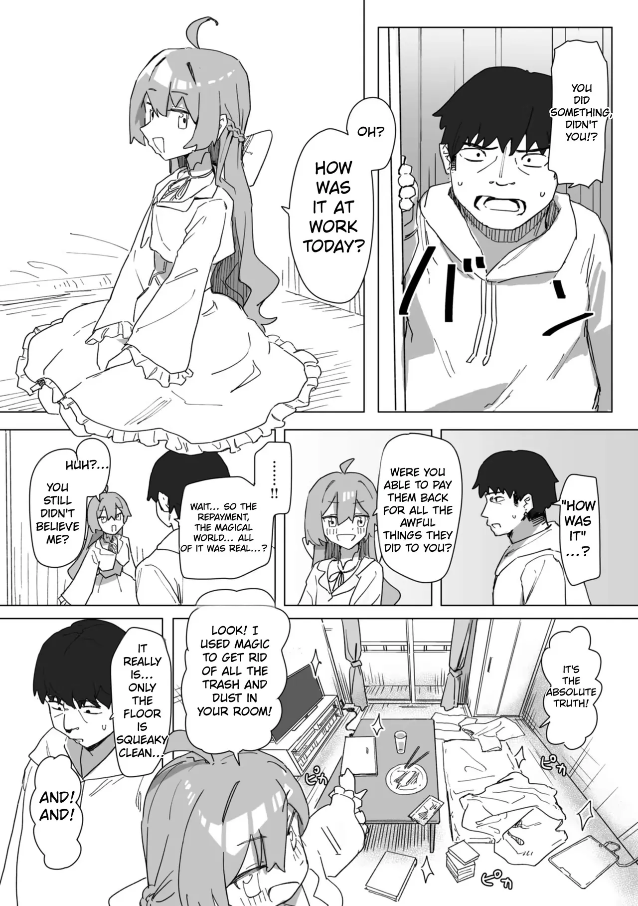The Magical Girl's Repayment 1 page 9 full