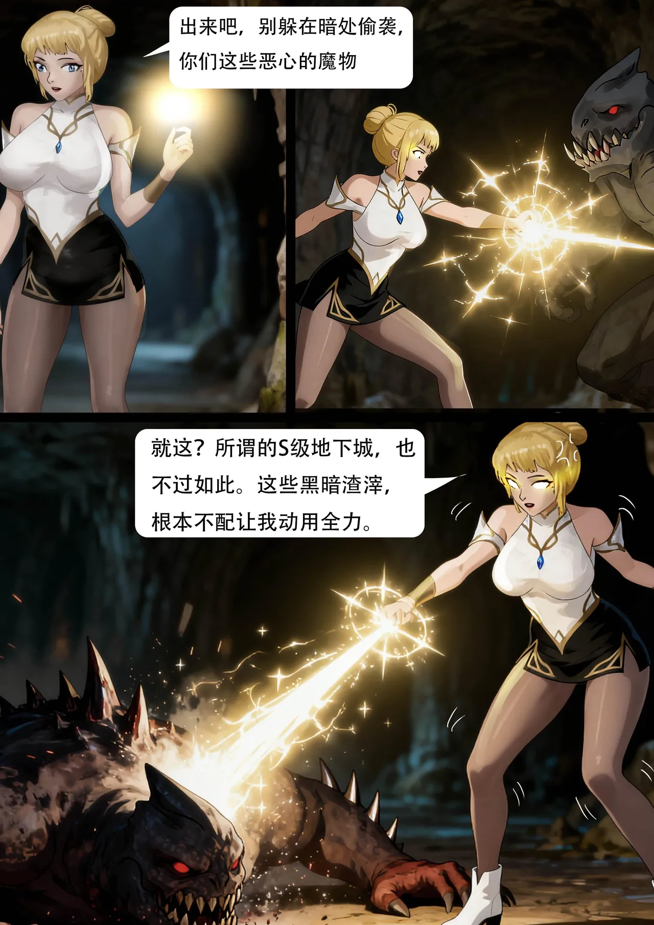 《猜错主角—伪圣囚魔姬》 page 3 full
