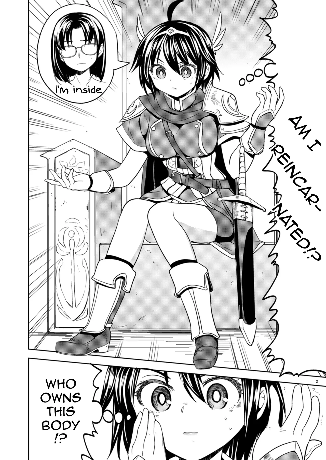 Reincarnated as a Female Hero Who Seems to Have 5 Demon Wives - Chapter 1 page 3 full