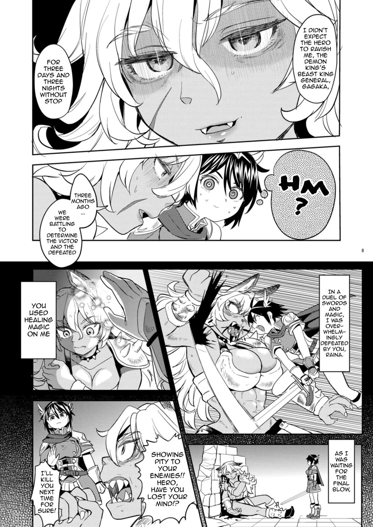 Reincarnated as a Female Hero Who Seems to Have 5 Demon Wives - Chapter 1 page 9 full