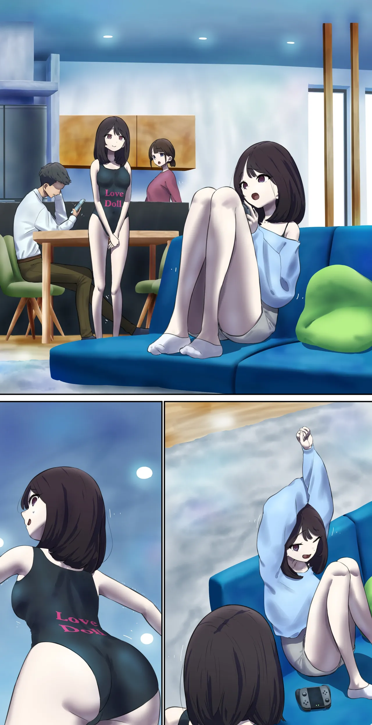 A daughter living with her human livestock clones page 9 full