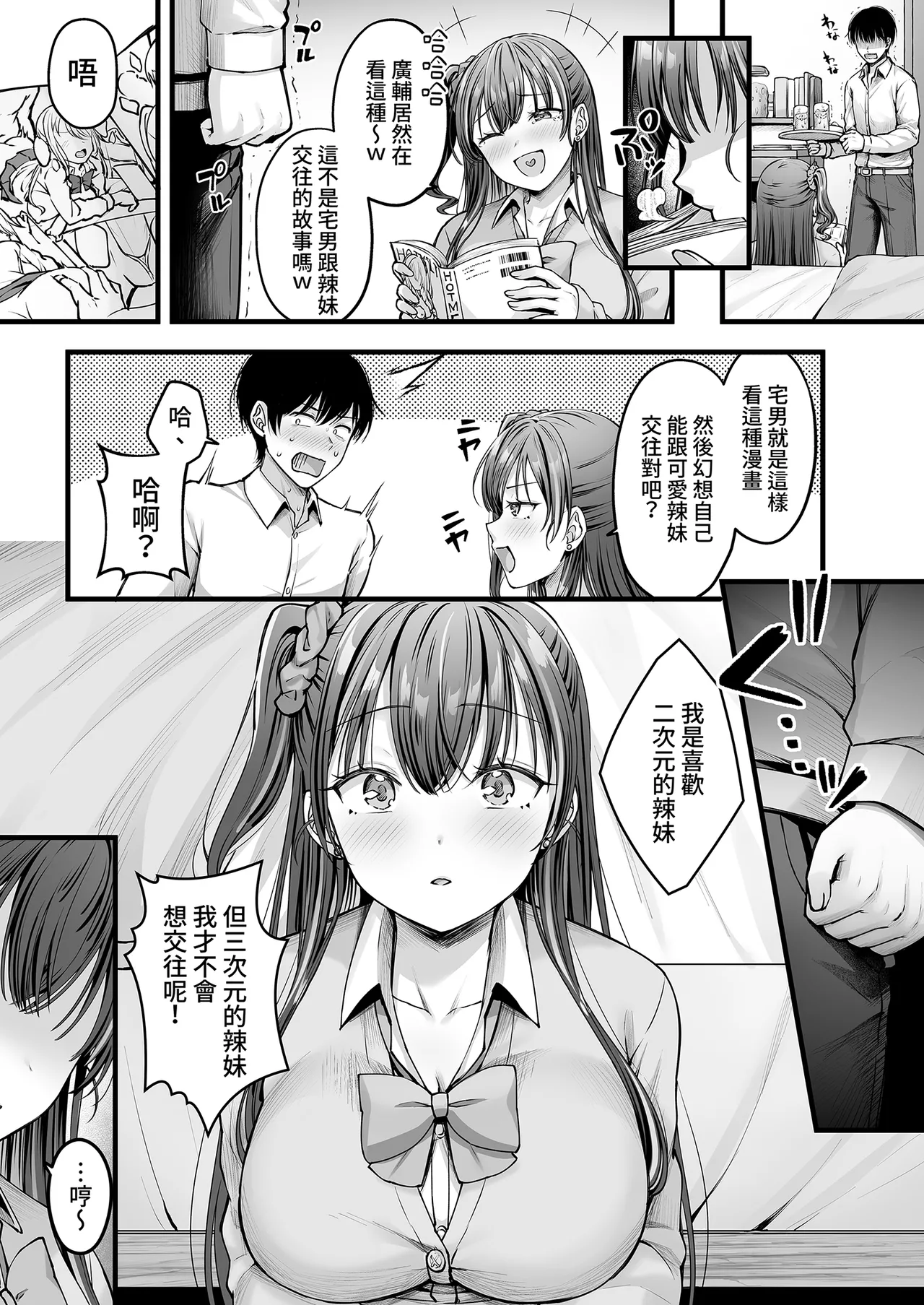 Osananajimi Gal ni Suki to Ienai Inkya na Ore Zenpen | 說不出喜歡兒時玩伴辣妹的我真是膽小 前篇 page 8 full