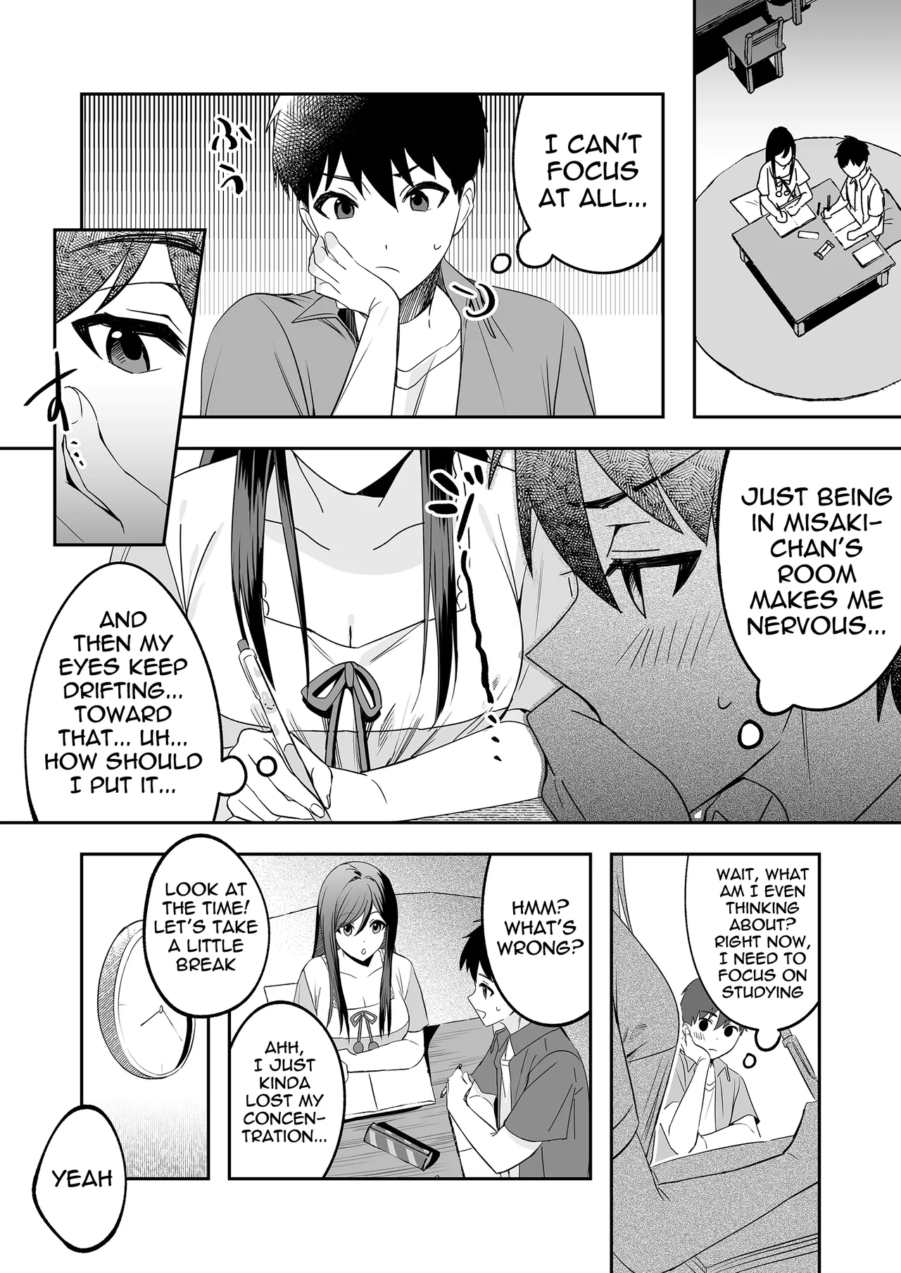 Papa to Mama no Rusu ni Okute na Kareshi-kun o Wagaya ni Shoutai Shitemita Kekka | I invited my shy boyfriend to my house while my parents were away page 5 full