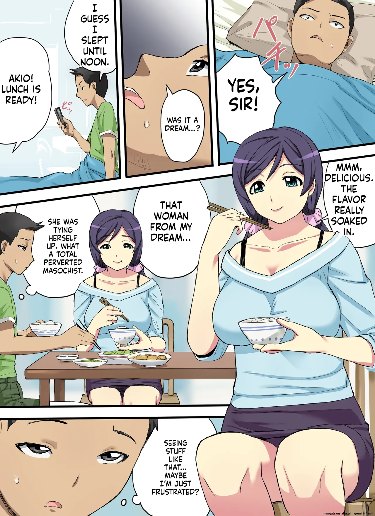 Haha no Himitsu o Shitte page 9 full