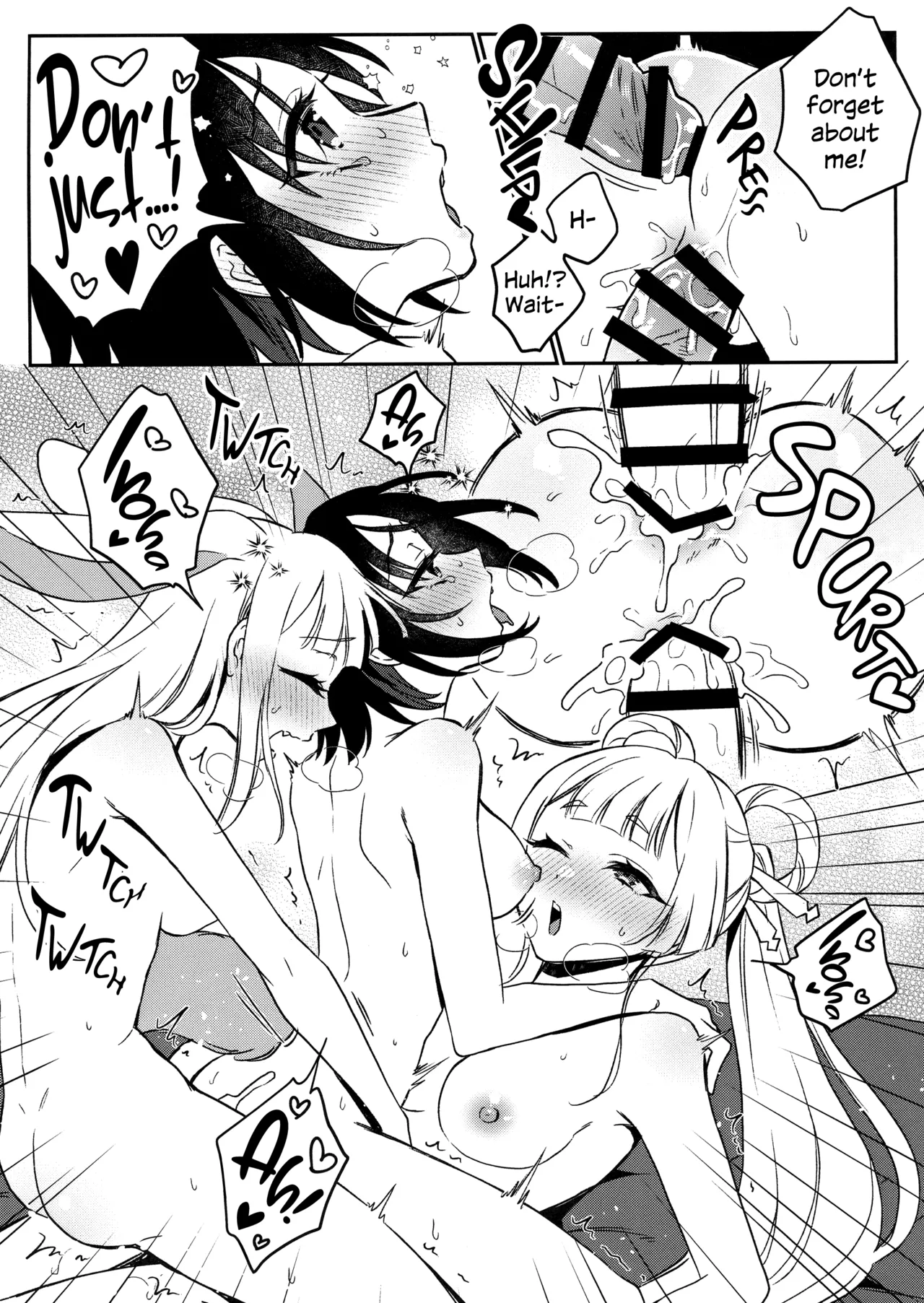 Chou Futanari 3P | Cosmic Futanari Threesome! page 7 full