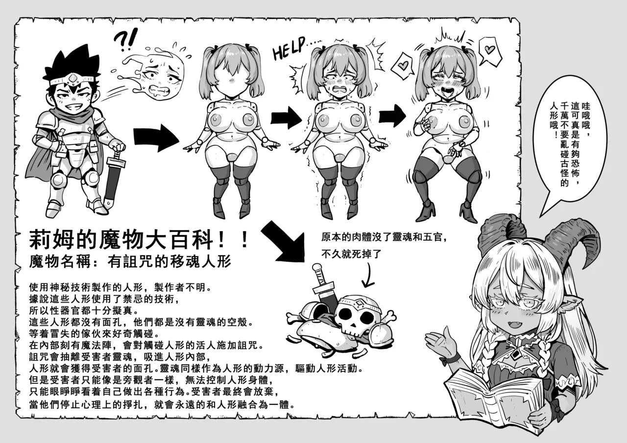 面具附身型性轉換！地城探索時請勿隨意觸碰可疑人偶！ page 7 full