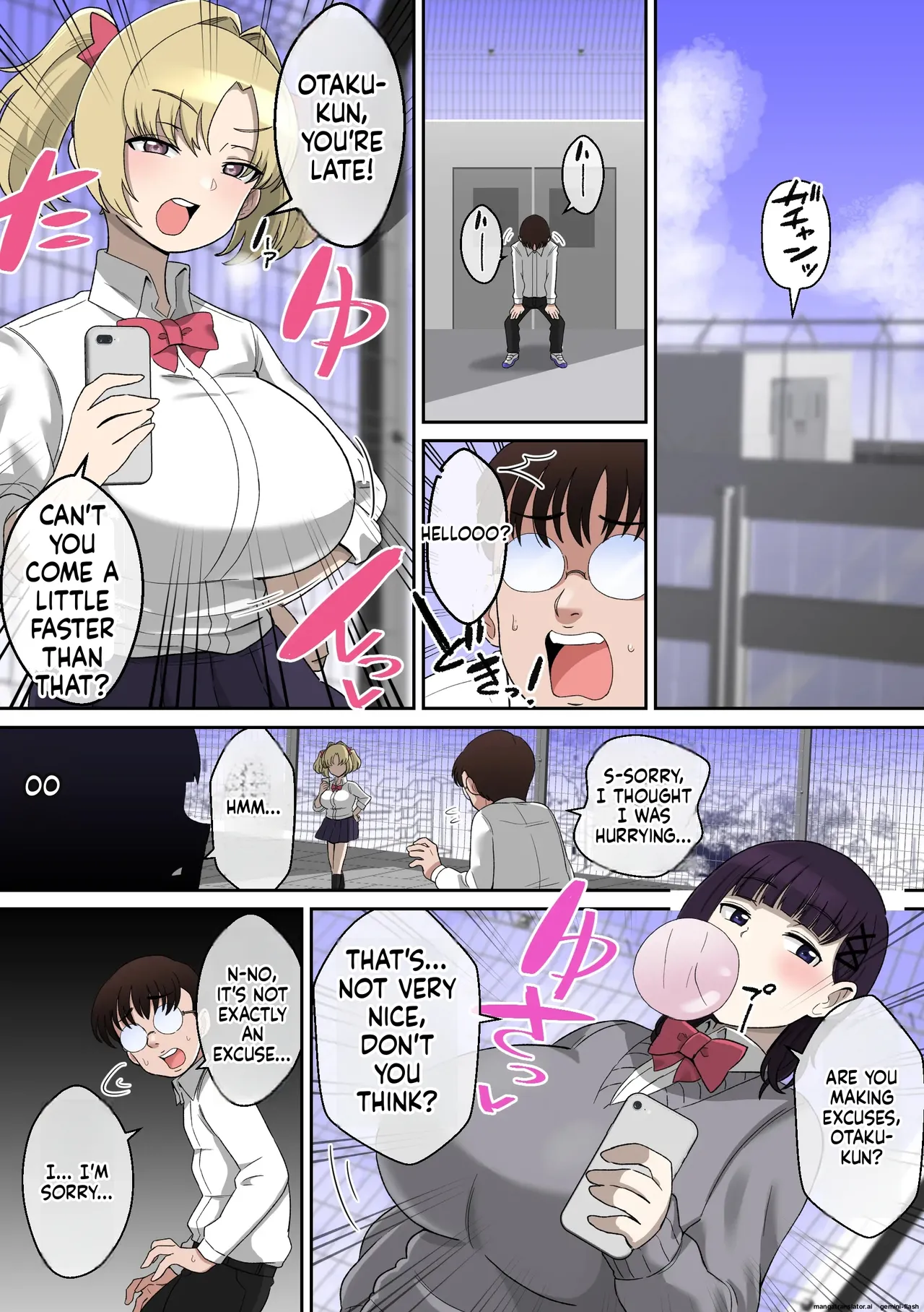 W Paizuri Gal Succubus ni Seishi Katsuage Sareru Hanashi page 3 full