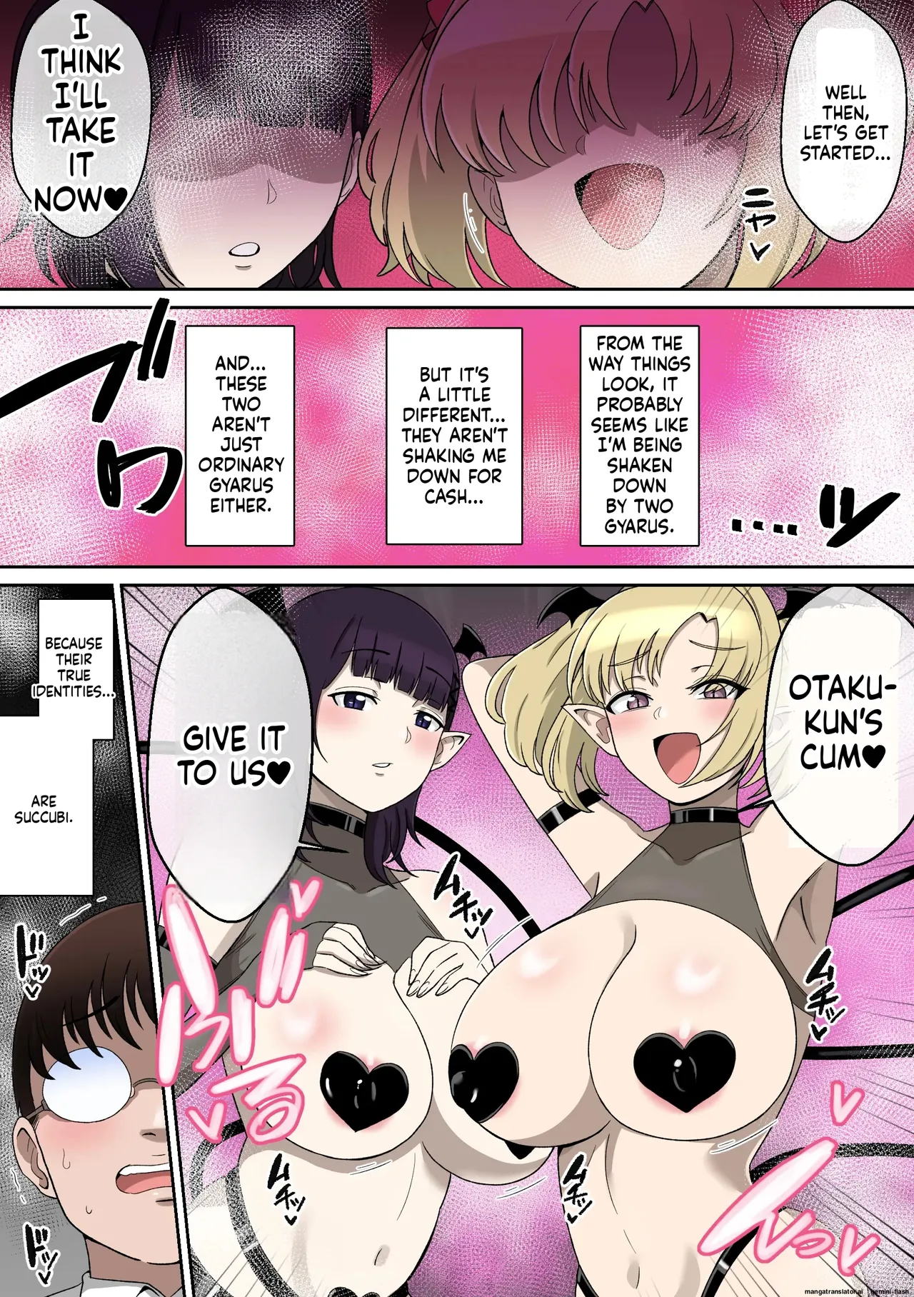 W Paizuri Gal Succubus ni Seishi Katsuage Sareru Hanashi page 5 full
