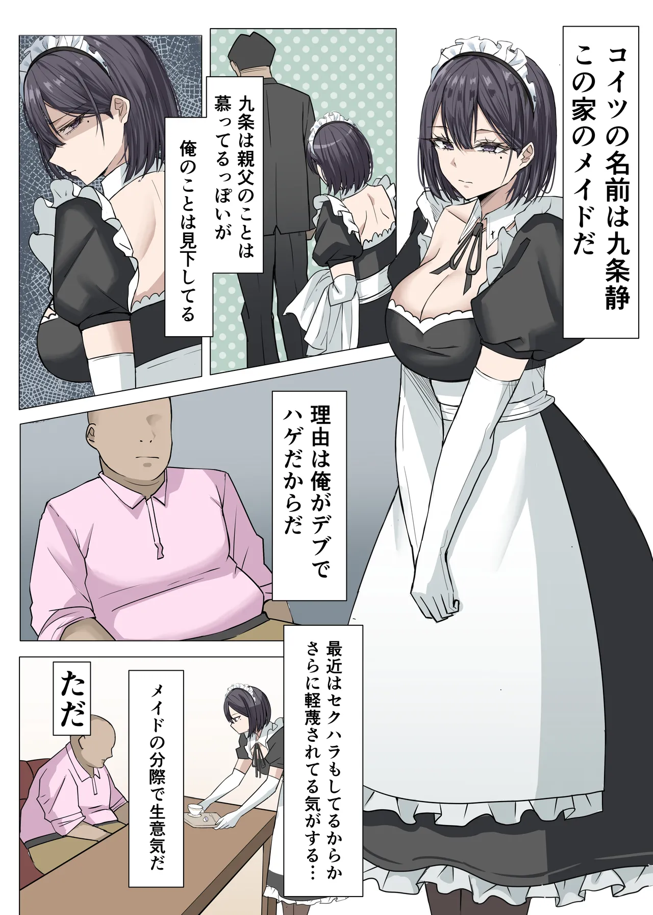 クール系メイドさんに命令して中出しS〇Xする話 page 8 full