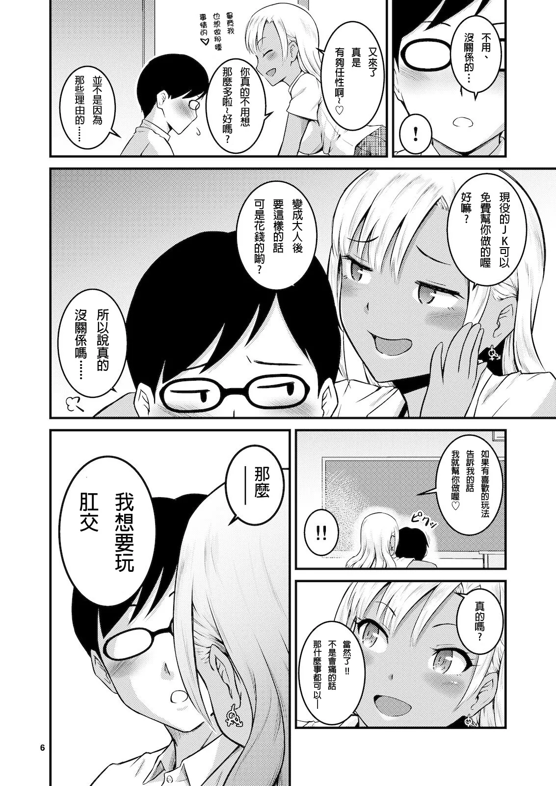 Kuro Gal-chan to Oshiri de Asobu Hon page 8 full
