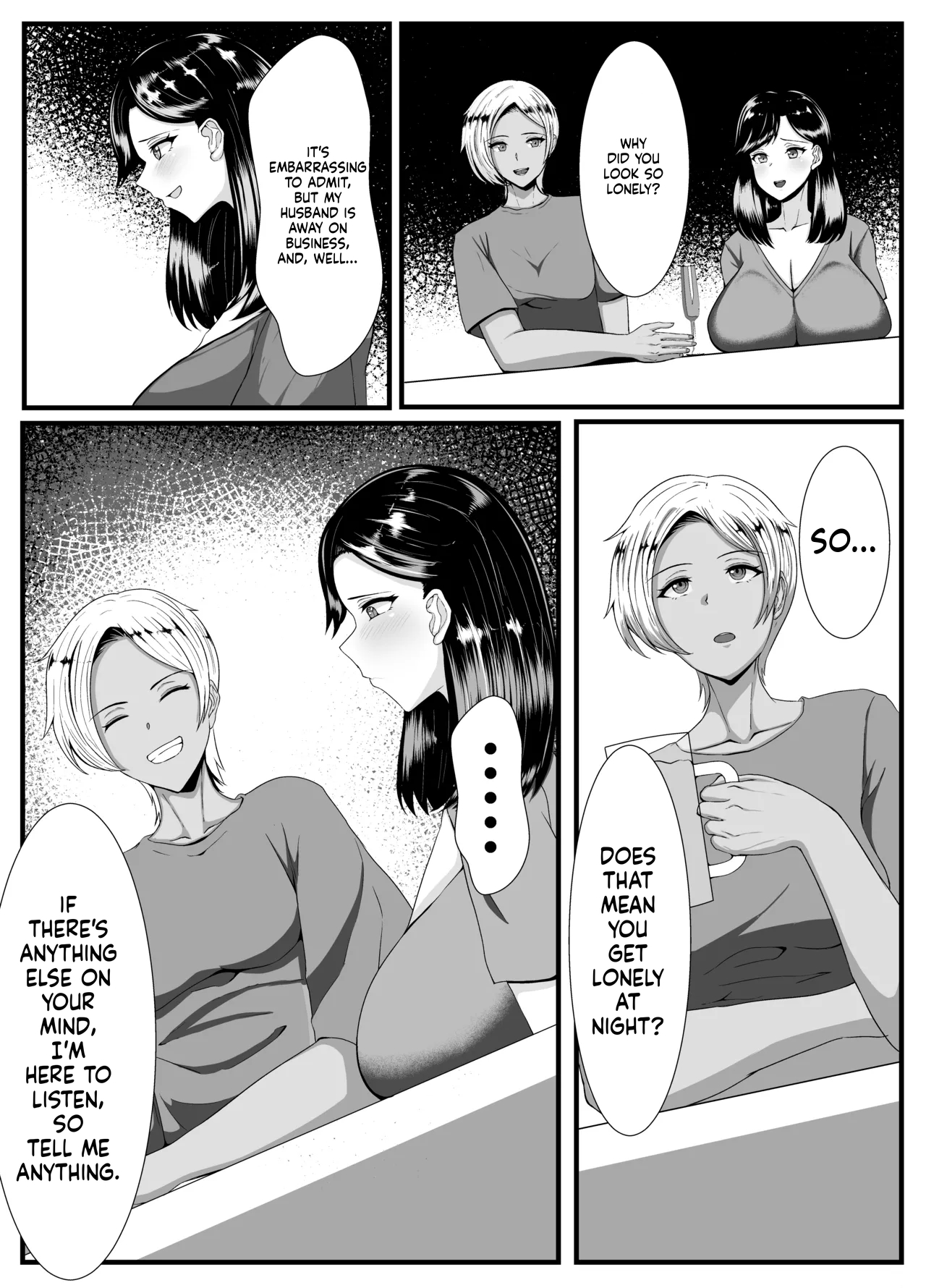A dark-skinned futanari takes home a married woman page 4 full