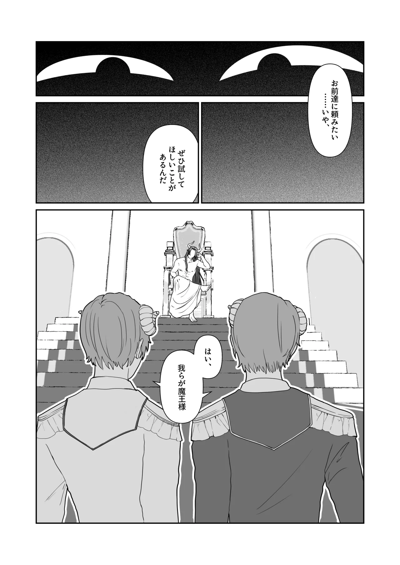 魔族強化量産計画 〜魔王に操られ孕ませ合う双子の魔族〜 page 5 full
