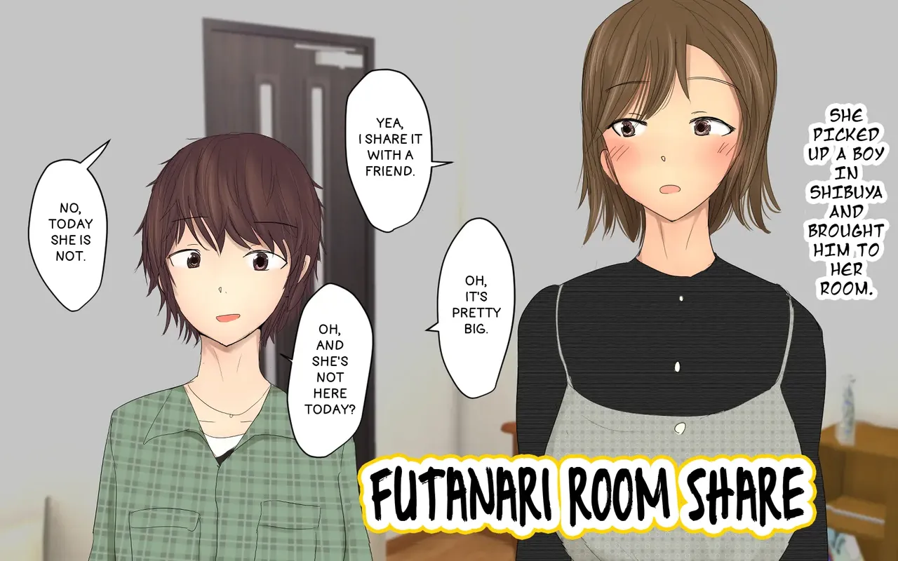 Futanari Room Share page 1 full