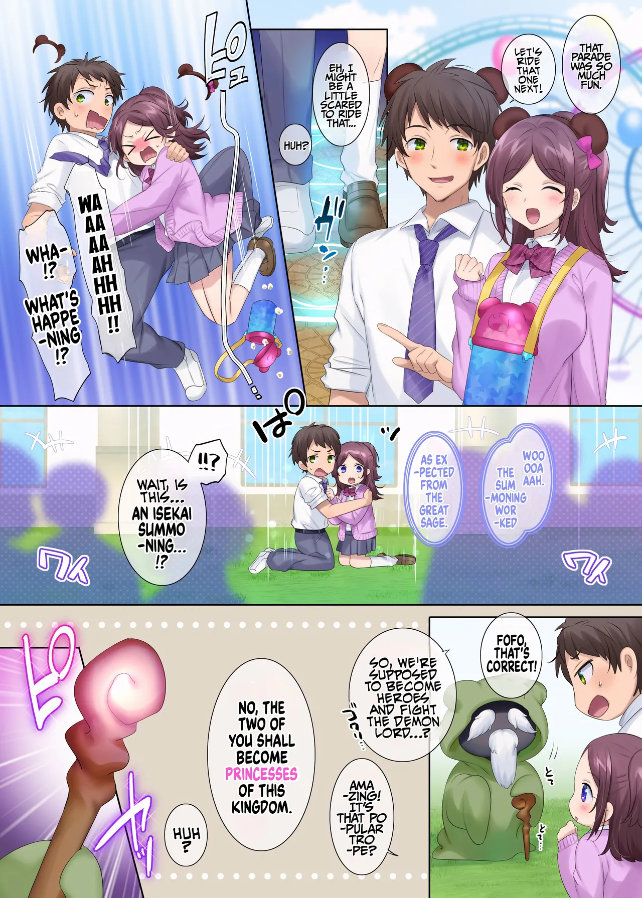 TS Yuri Hime | TS Yuri Princess page 1 full