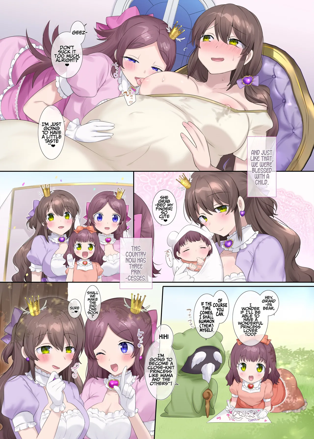 TS Yuri Hime | TS Yuri Princess page 8 full