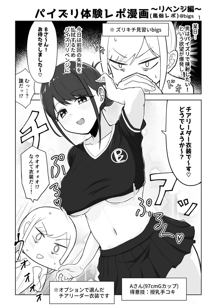 Zurikichi Minarai ga G-cup Oneesan ni Paizuri Shite Moratta Repo Manga ~ Revenge-hen ~ page 1 full