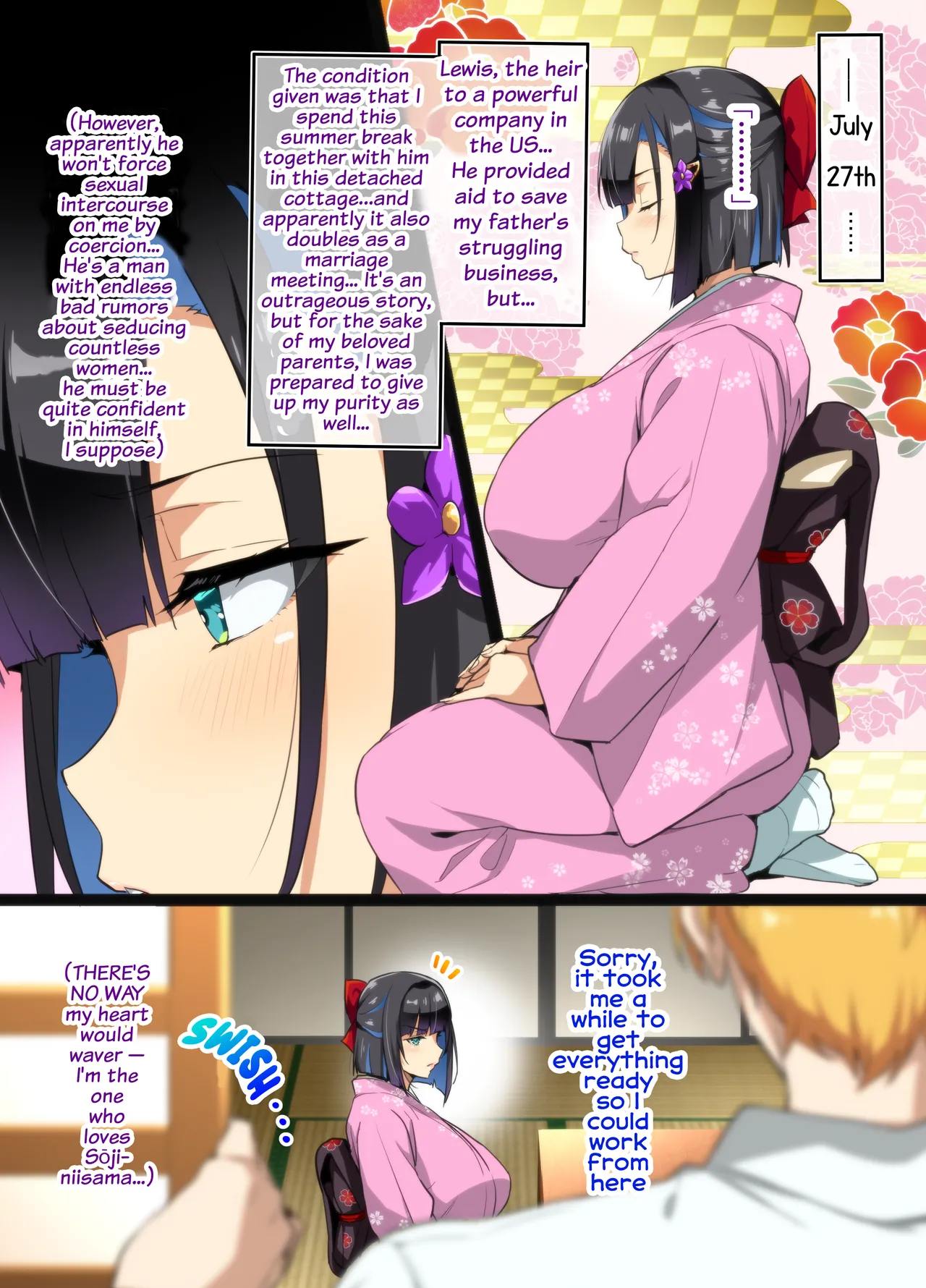 Tea Ceremony Yamato Nadeshiko NTR  P01~08 page 1 full