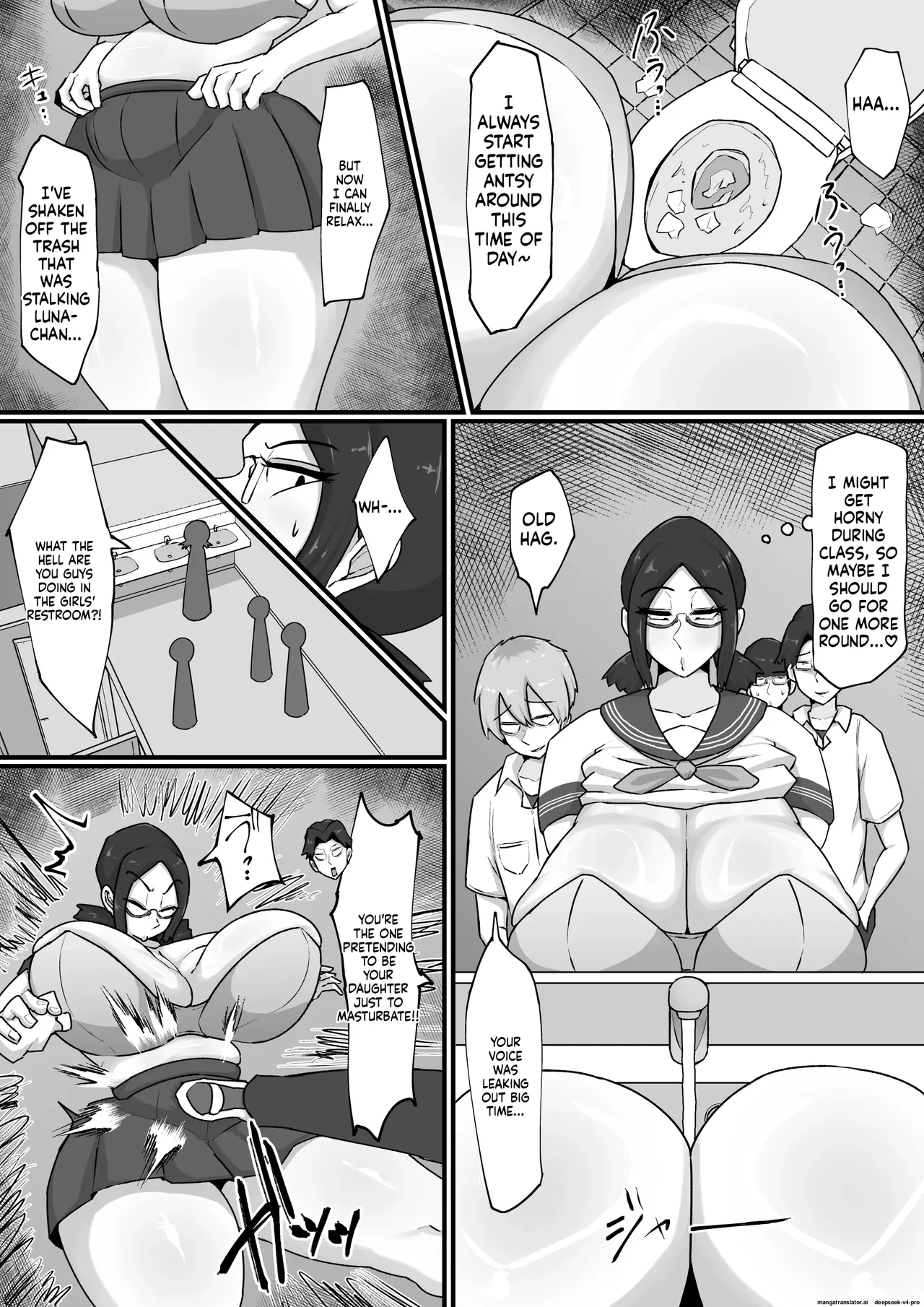 My Daughter Saw It!! The Lewd Sex of a Masturbation-Obsessed, Education-Obsessed Mom page 8 full