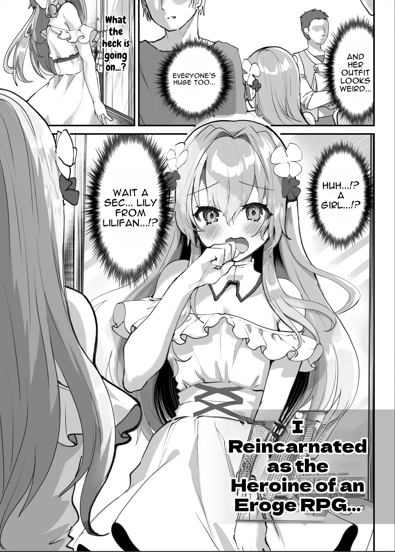 Ero RPG no Onna Shujinkou ni TS Tensei Shitara... ~Machi Ero Event & Haiboku Ecchi de Shojo Soushitsu~ page 8 full