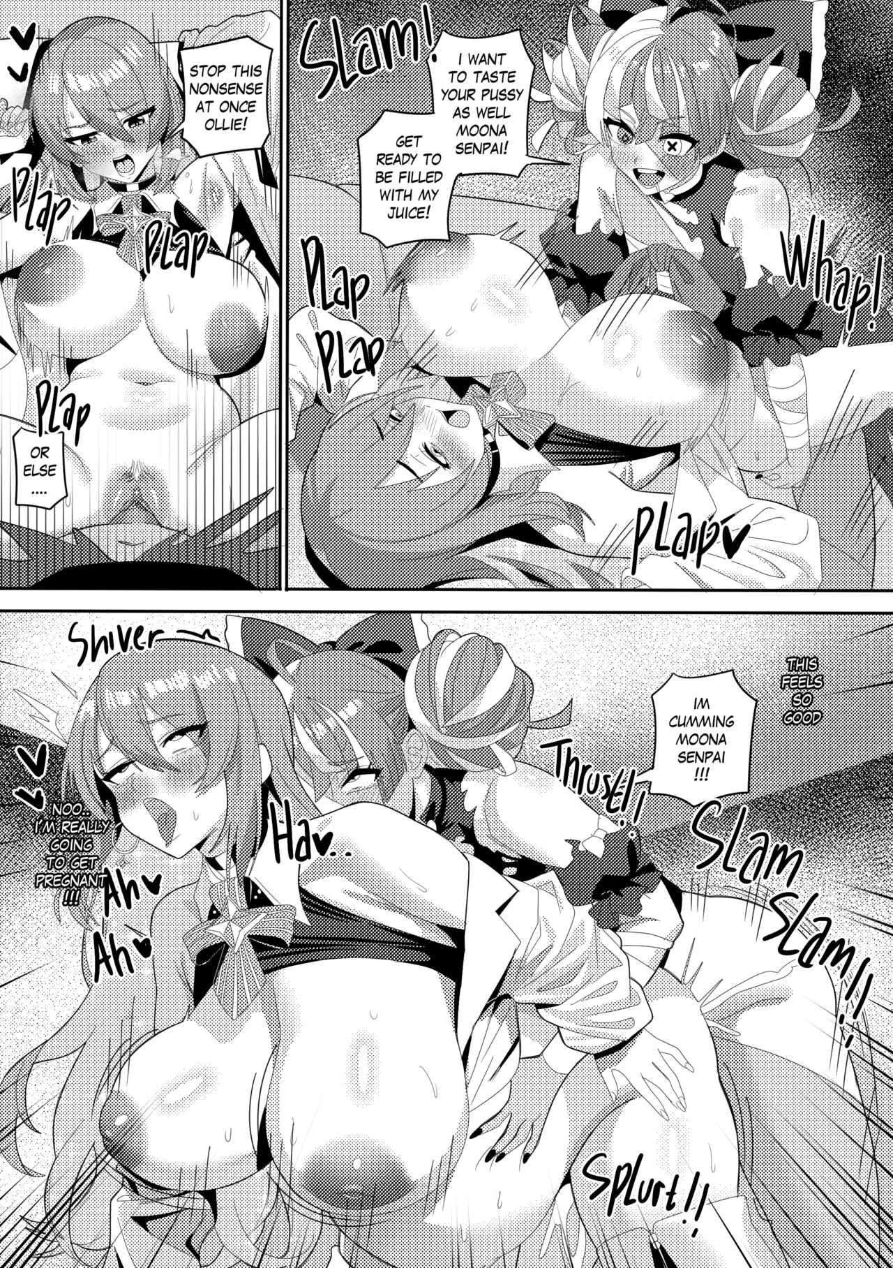 I was surrounded by my beautiful genmates when i got turned into futanari page 7 full
