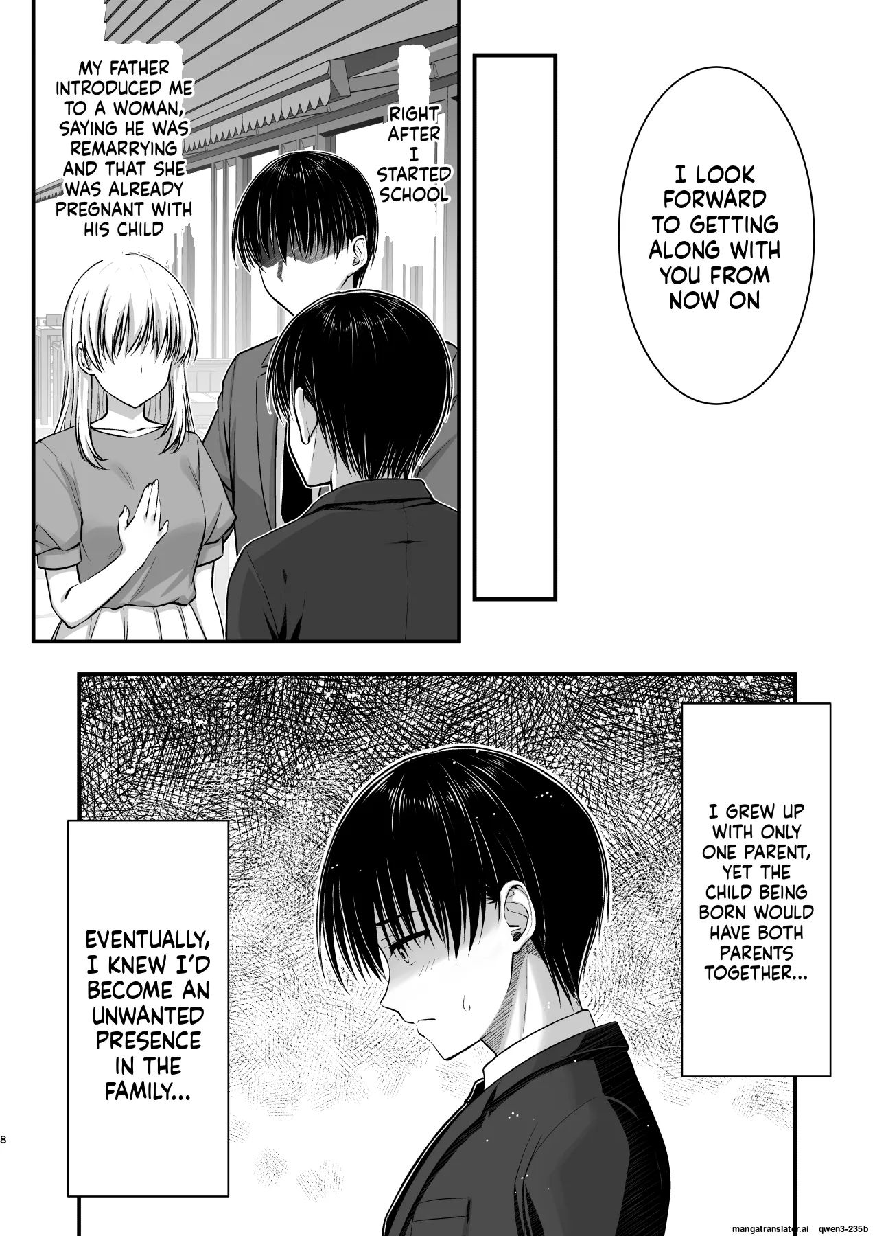 Kon'na Sukebena Karada de Hahaoya wa Muridaro! Muboubi sugiru Haha de Nuki makuru Hibi Remake page 8 full